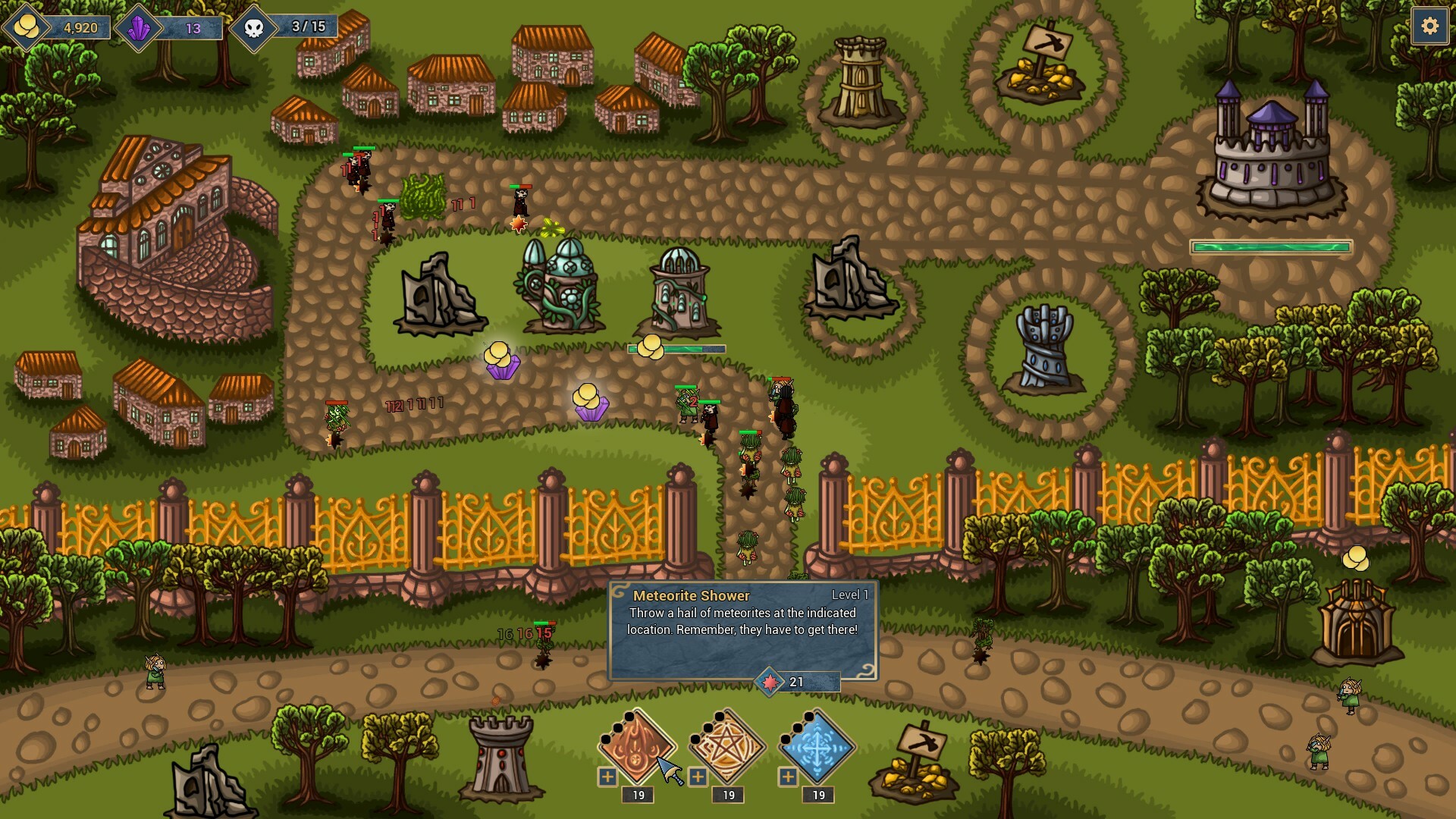 Broken Lands - Tower Defense screenshot 10