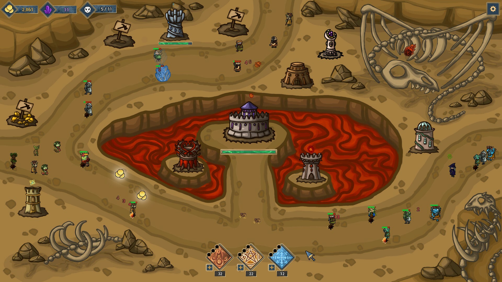Broken Lands - Tower Defense screenshot 7