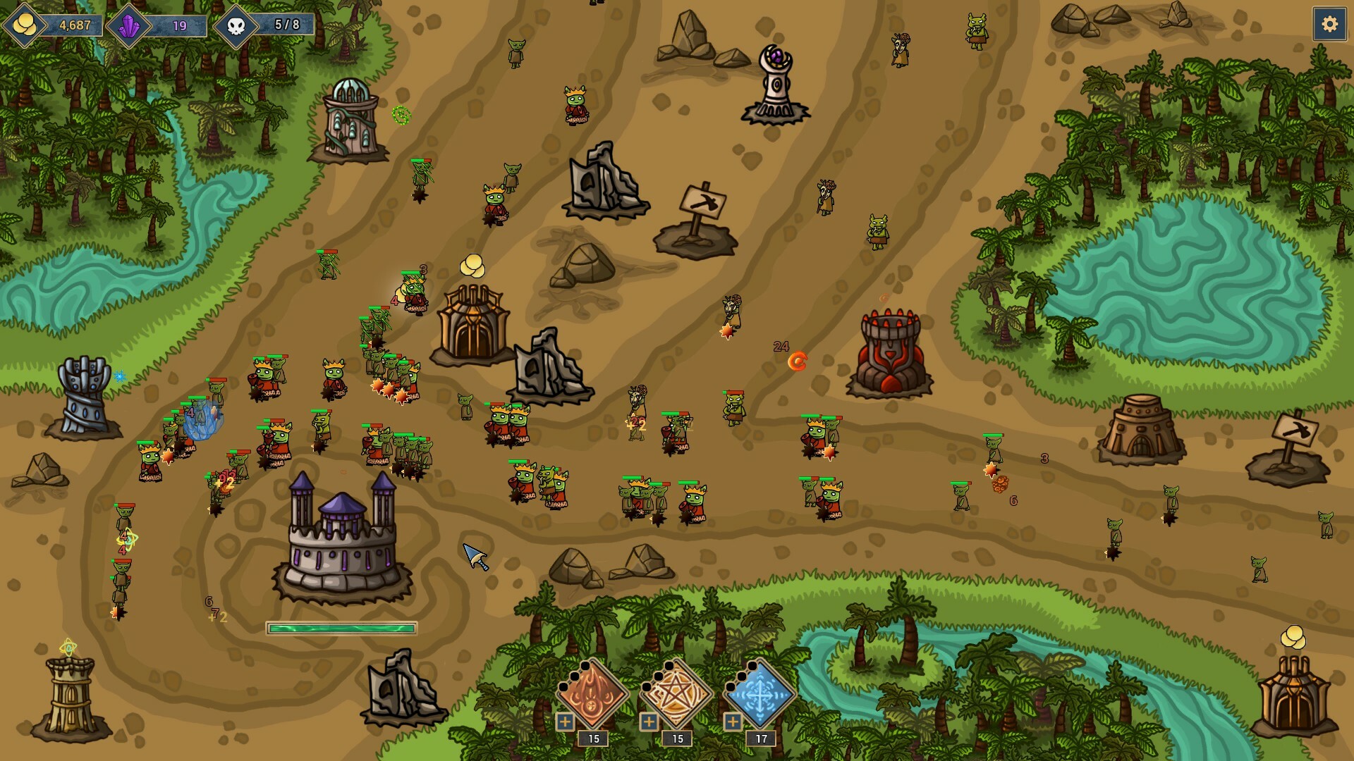 Broken Lands - Tower Defense screenshot 12