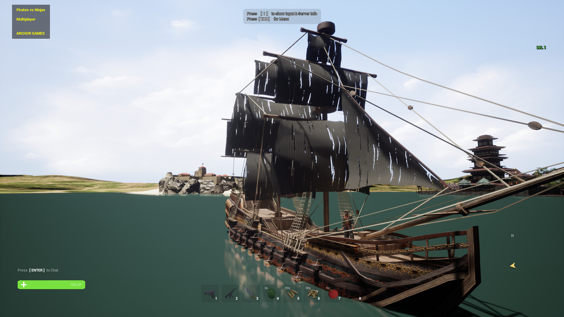 Pirates vs Ninjas screenshot 4