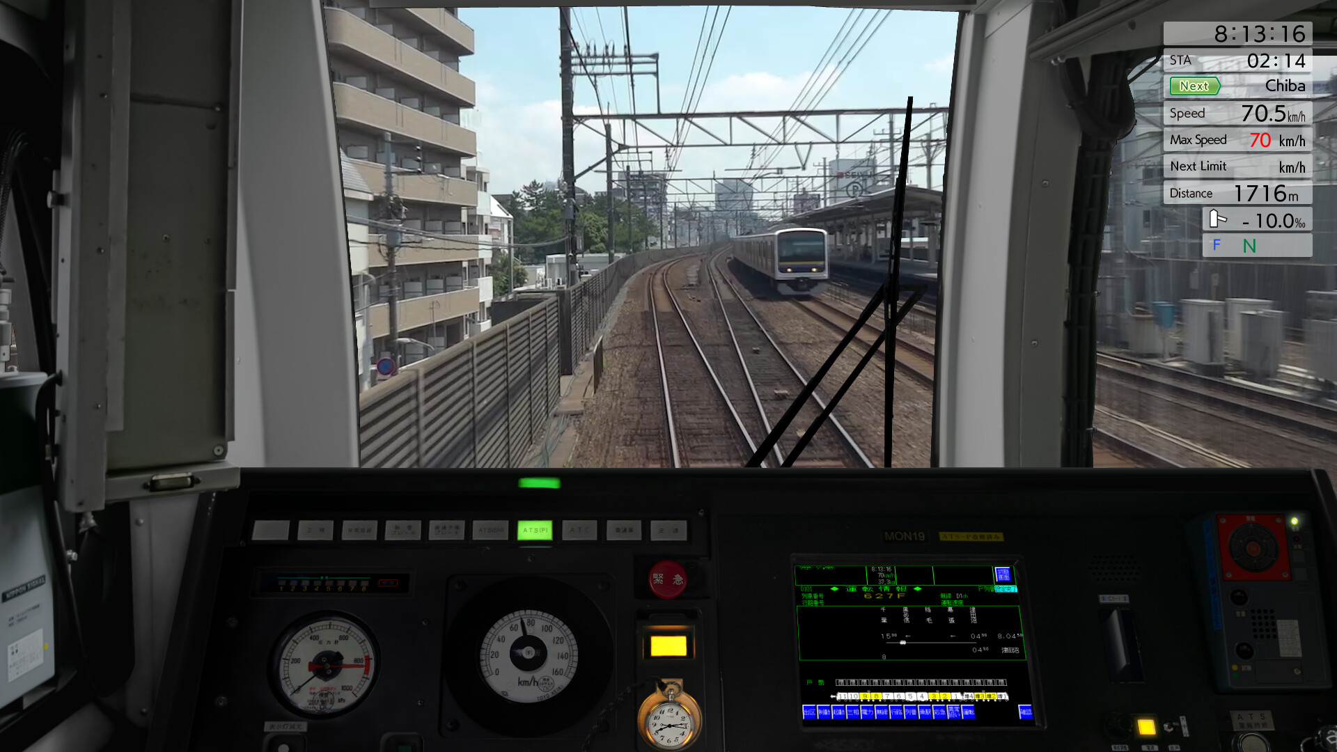 JR EAST Train Simulator: Sobu Line Rapid Service (Tokyo to Narita Airport Terminal 1) E217 series screenshot 15