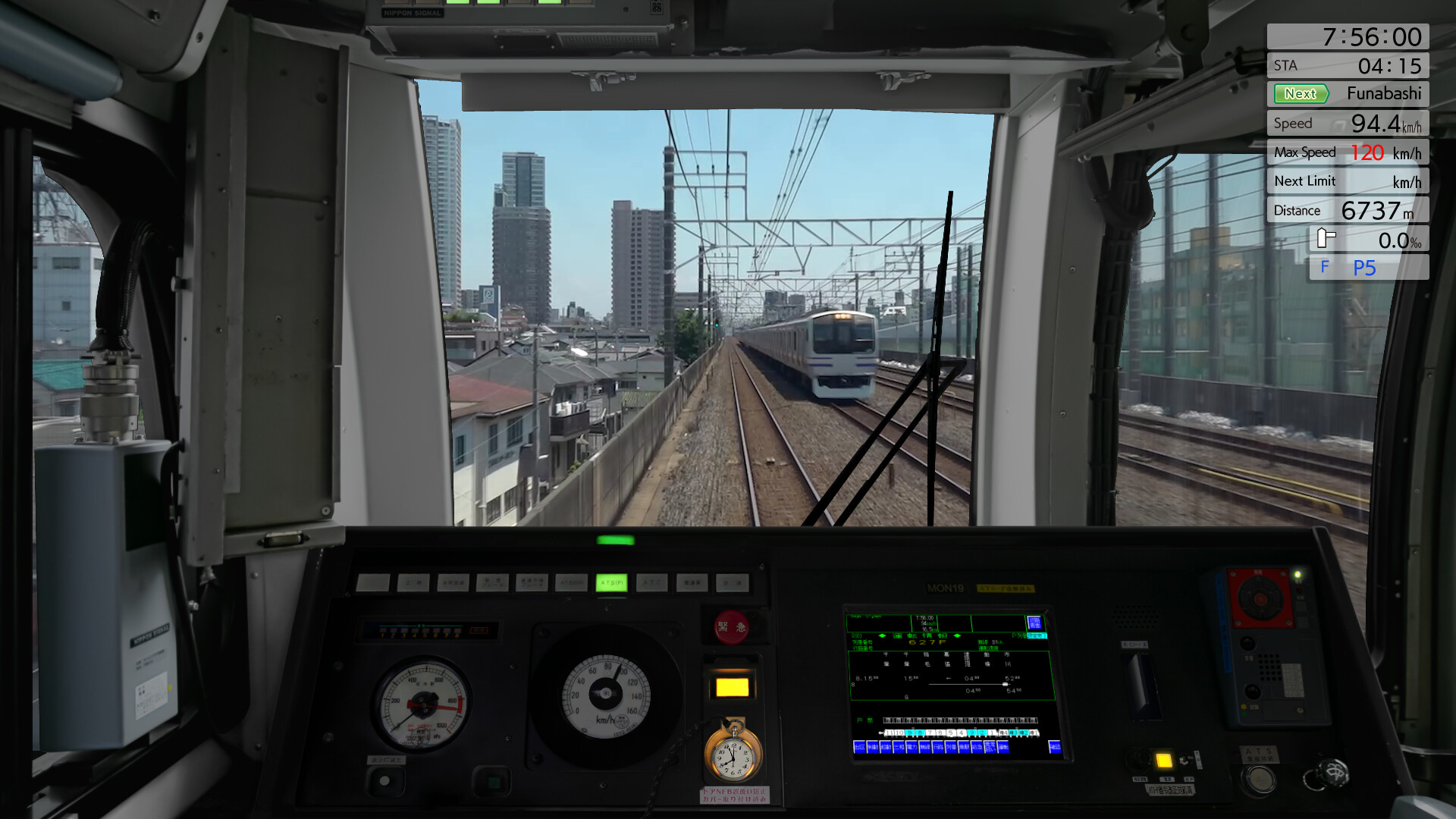 JR EAST Train Simulator: Sobu Line Rapid Service (Tokyo to Narita Airport Terminal 1) E217 series screenshot 11