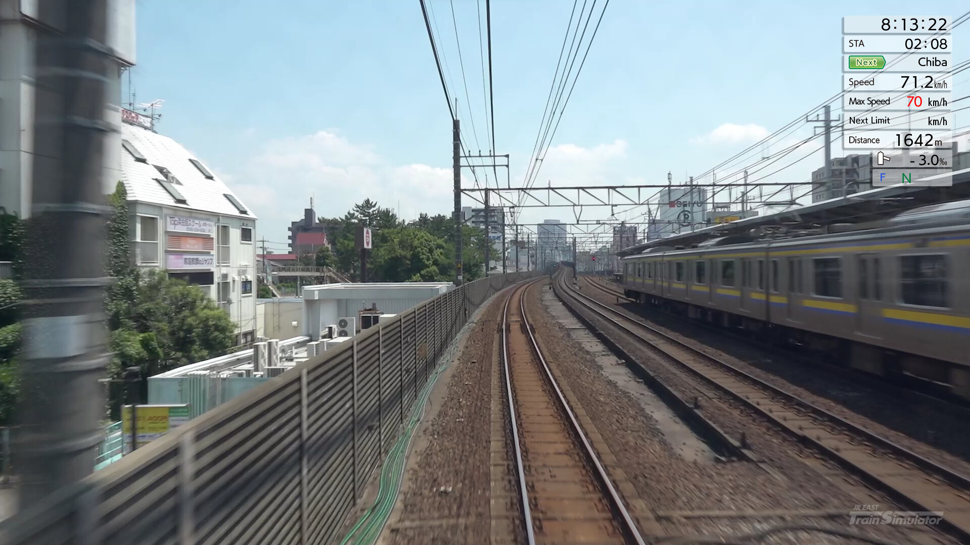 JR EAST Train Simulator: Sobu Line Rapid Service (Tokyo to Narita Airport Terminal 1) E217 series screenshot 16
