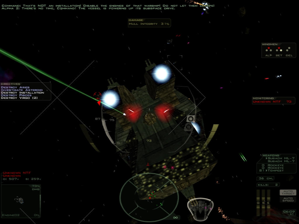 Freespace 2 screenshot 2