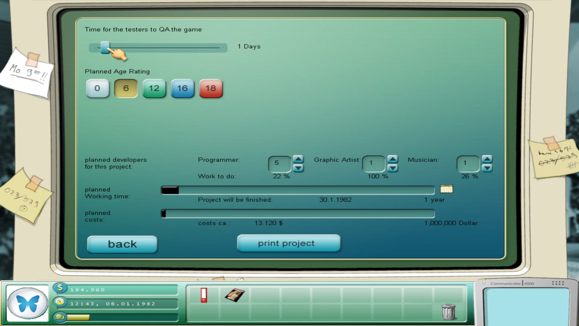 Game Tycoon 1.5 screenshot 10