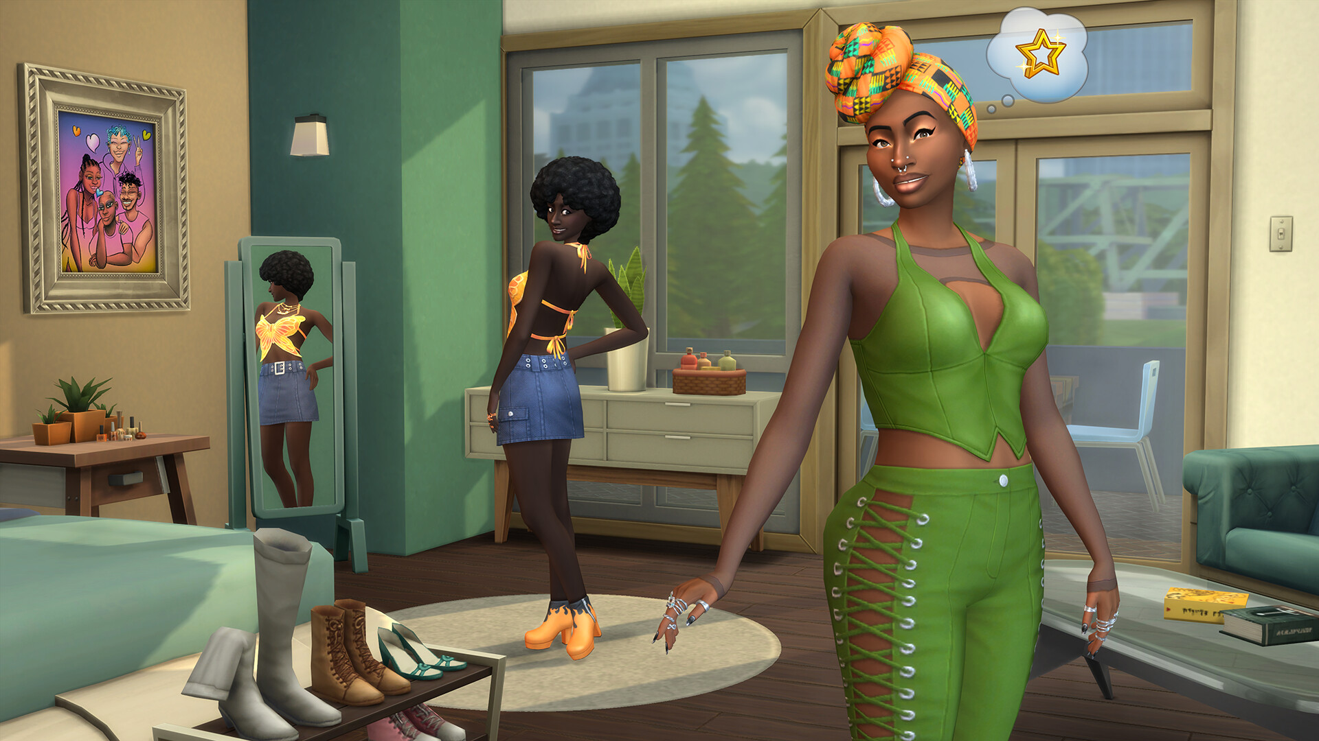 The Sims 4 - Urban Homage Kit 30 screenshot 2