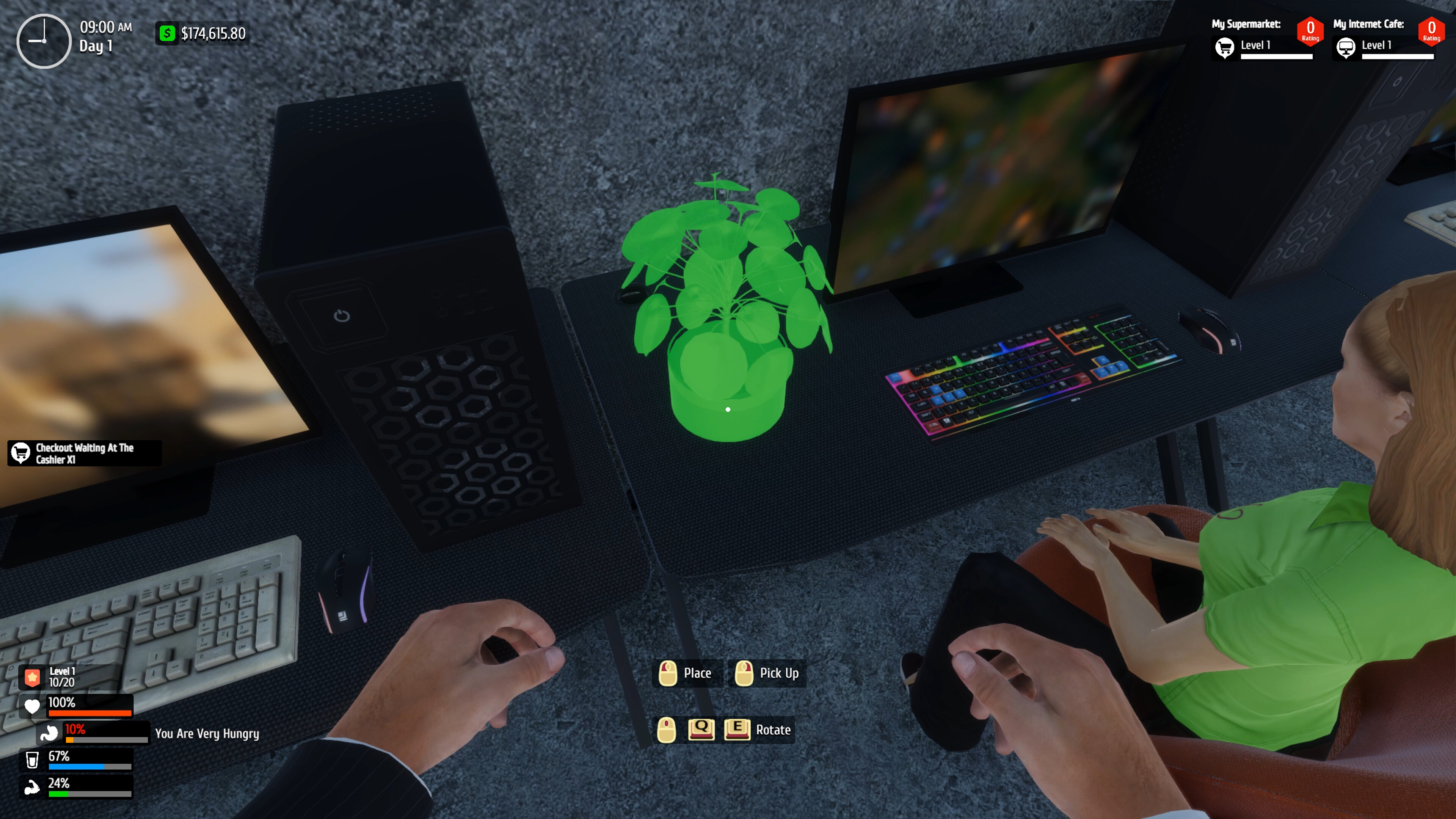 Internet Cafe & Supermarket Simulator screenshot 5