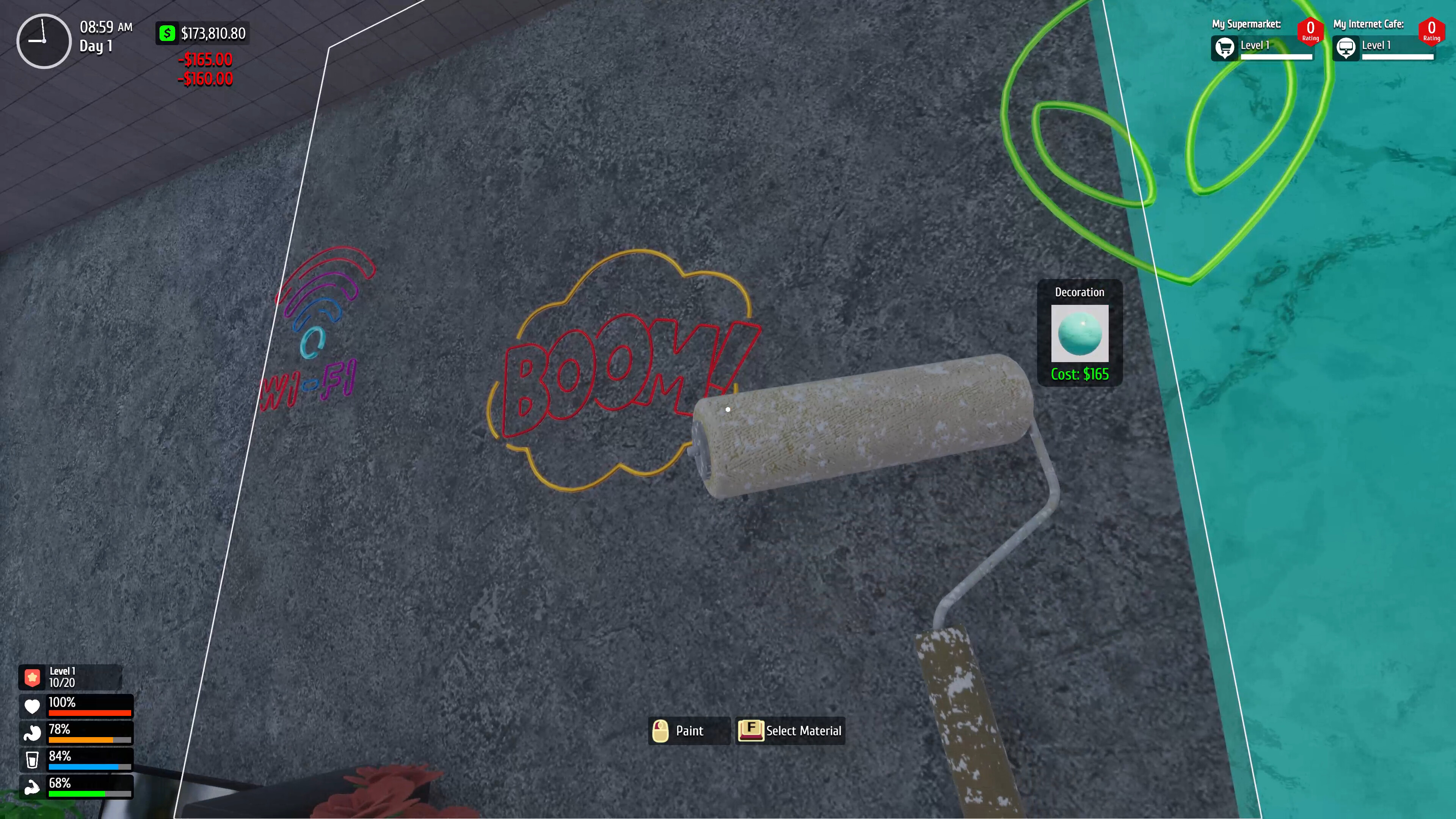 Internet Cafe & Supermarket Simulator screenshot 9
