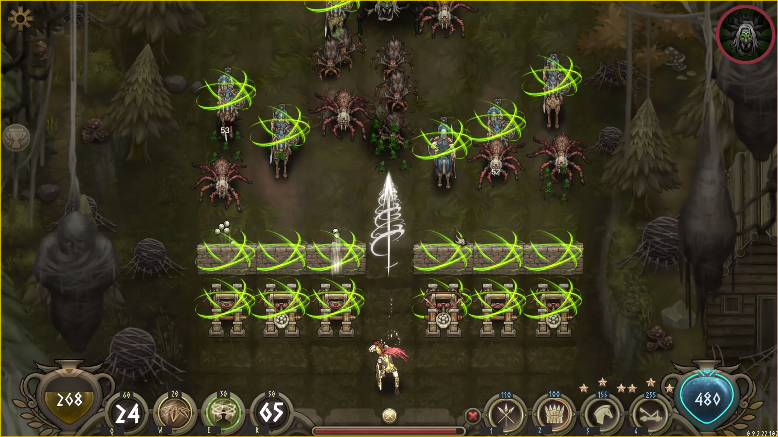Legendary Hoplite: Arachne’s Trial screenshot 1