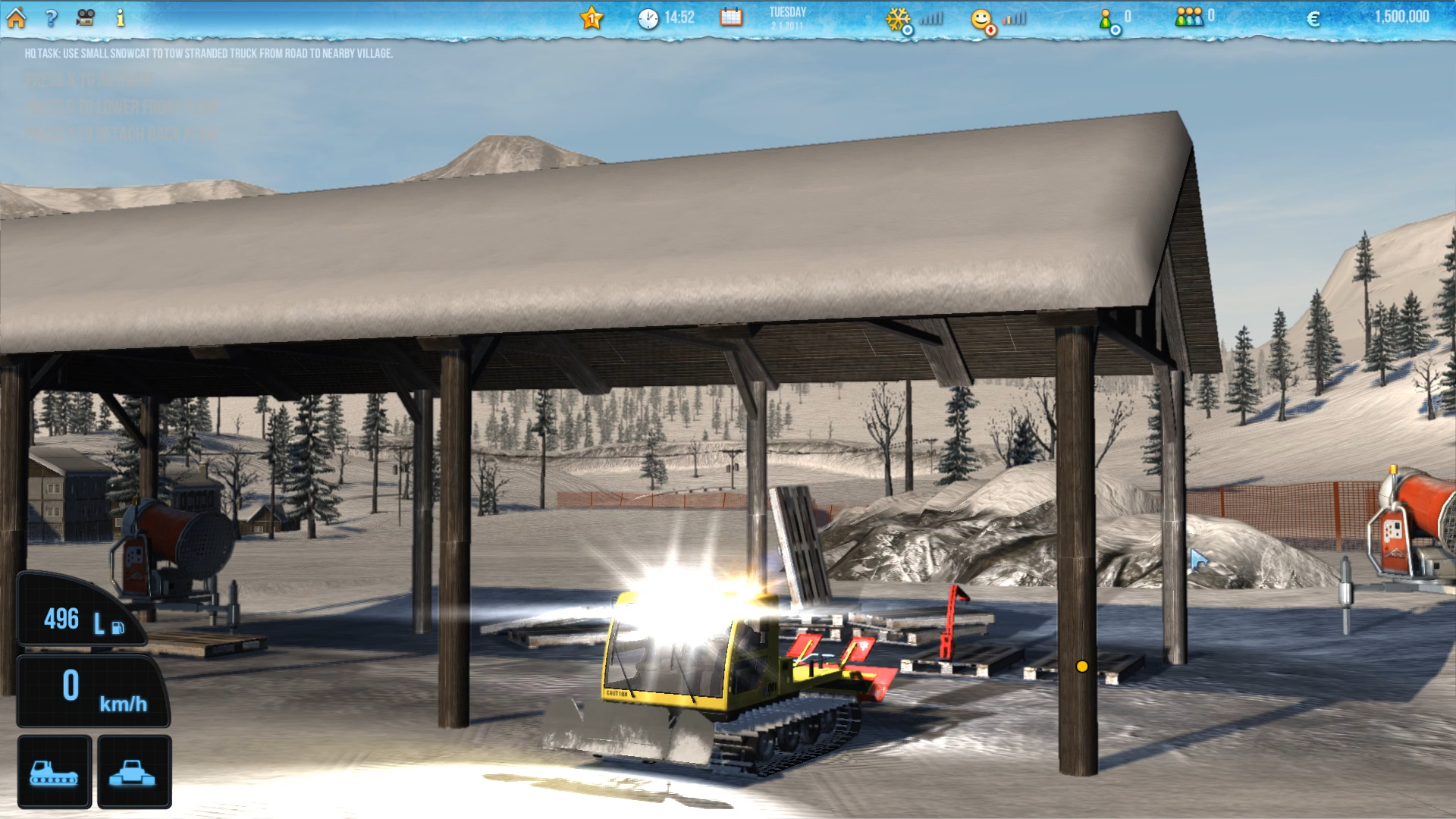 Ski-World Simulator screenshot 1