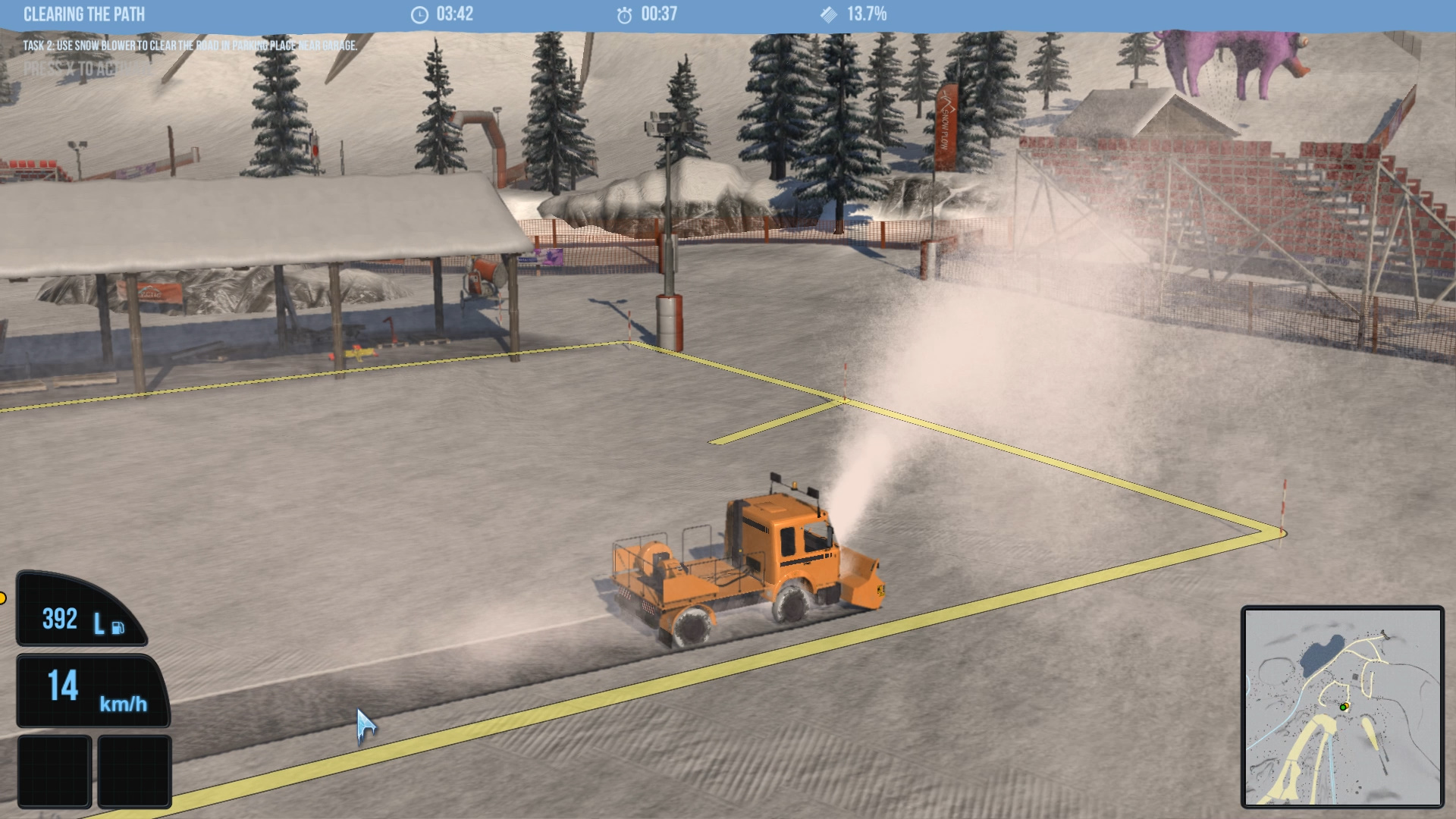 Snowcat Simulator screenshot 4