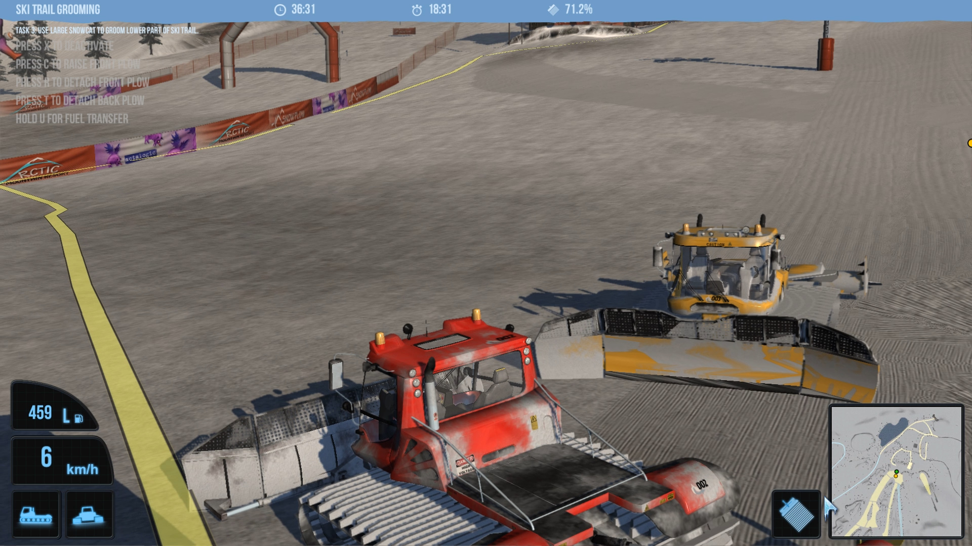 Snowcat Simulator screenshot 3
