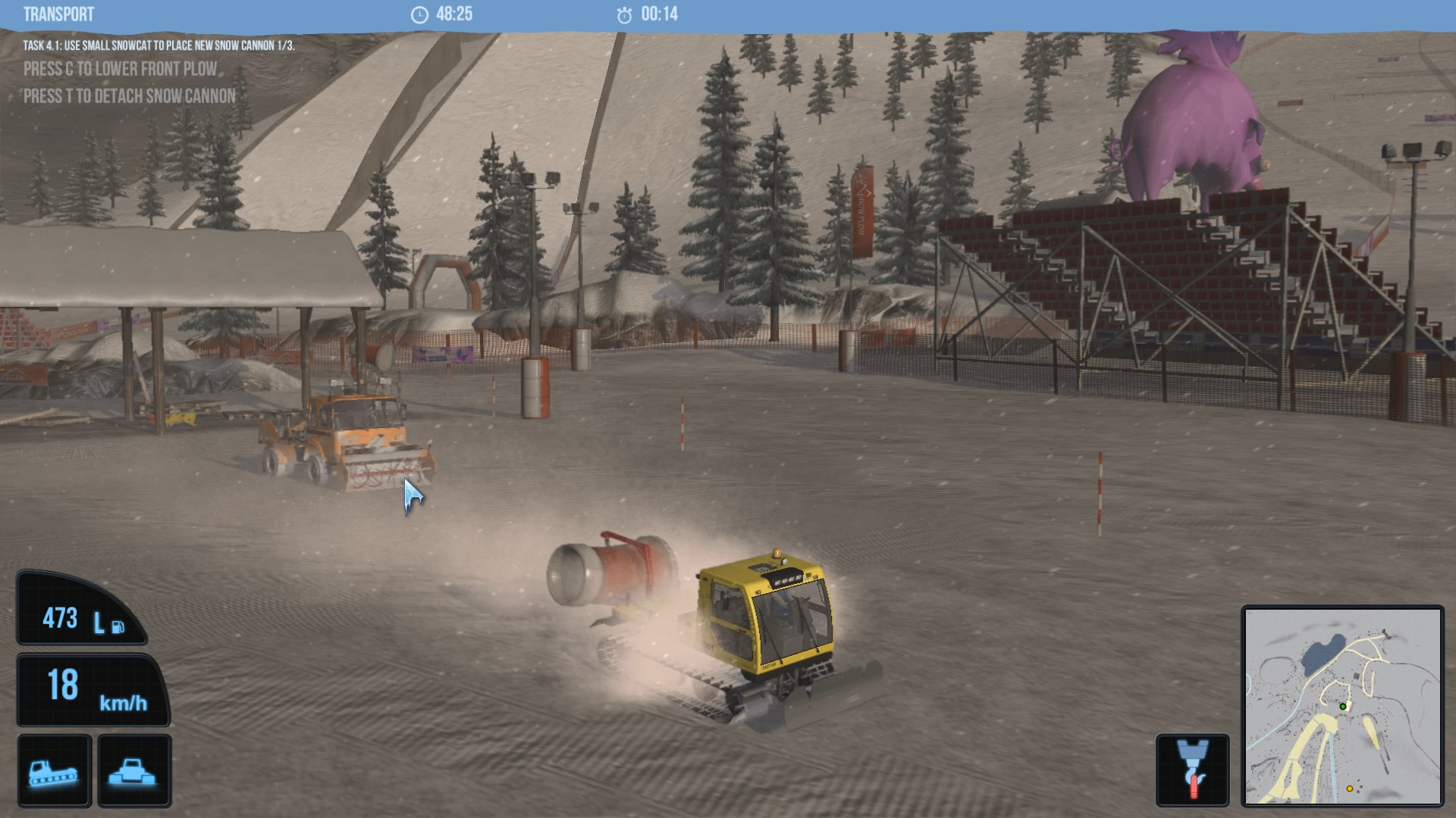 Snowcat Simulator screenshot 7