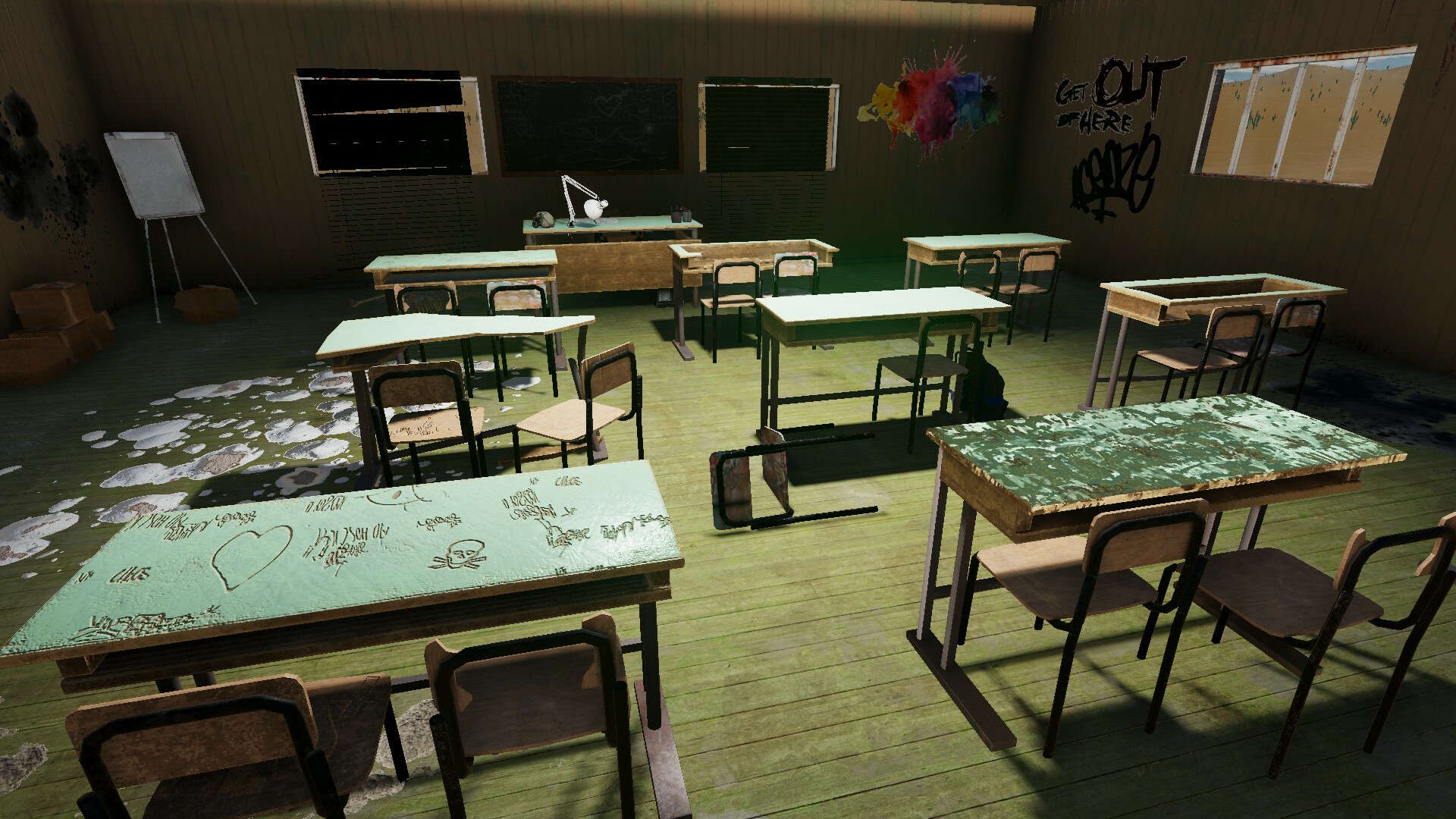 GameGuru MAX - Abandoned School screenshot 7