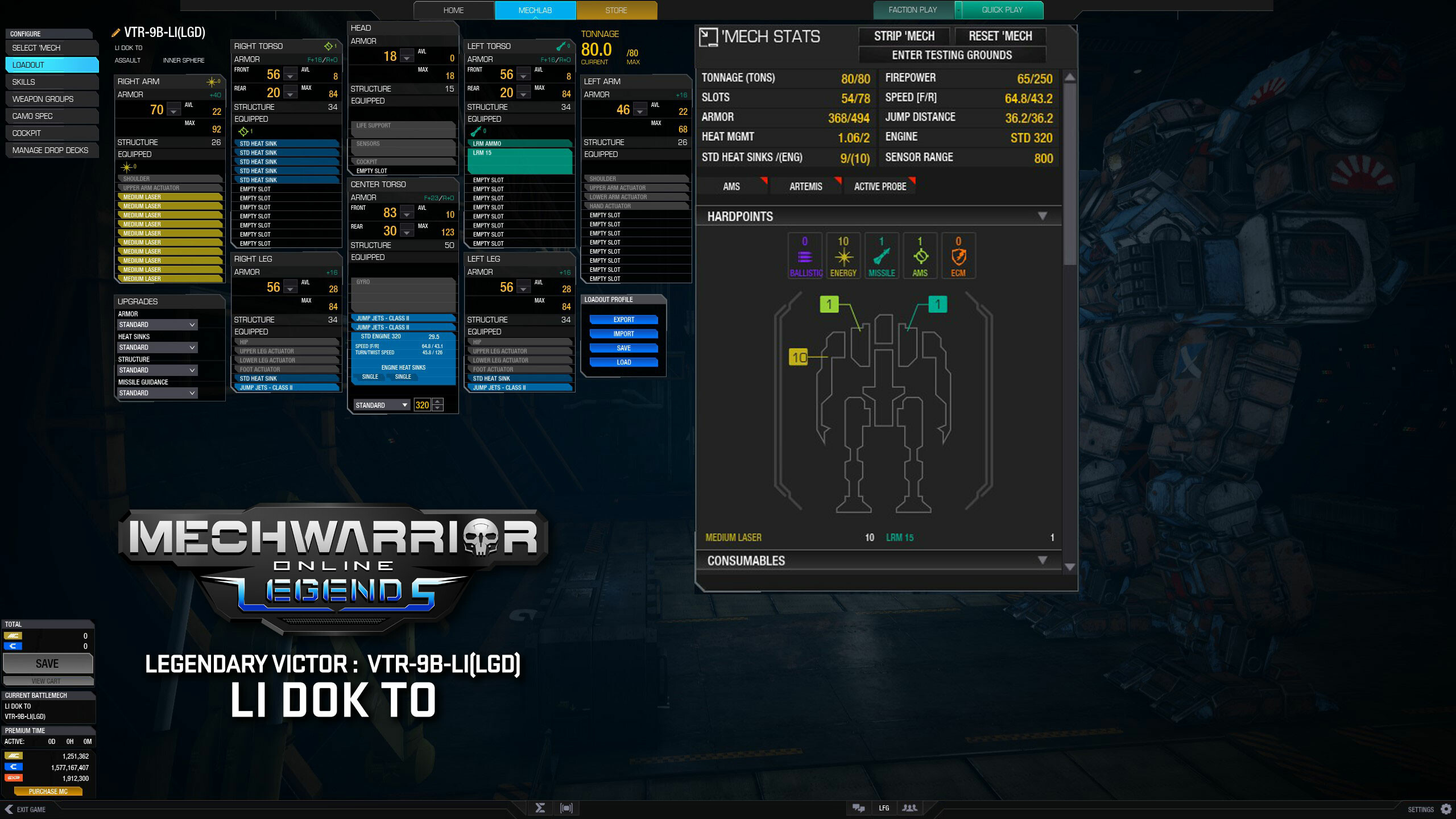 MechWarrior Online™ - Li Dok To Legendary Mech Pack screenshot 3