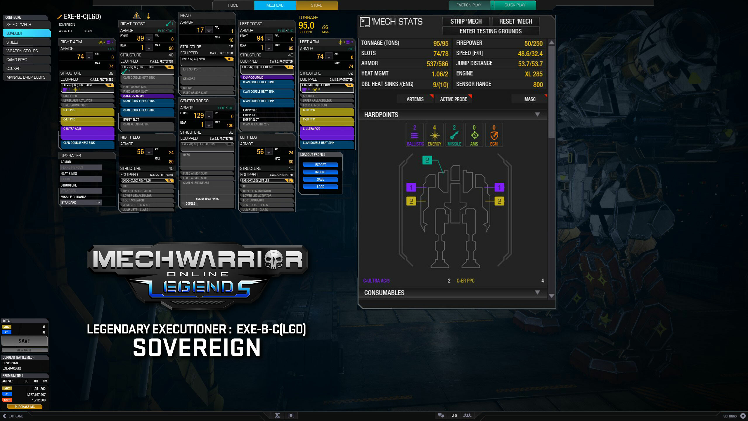 MechWarrior Online™ - Sovereign Legendary Mech Pack screenshot 3