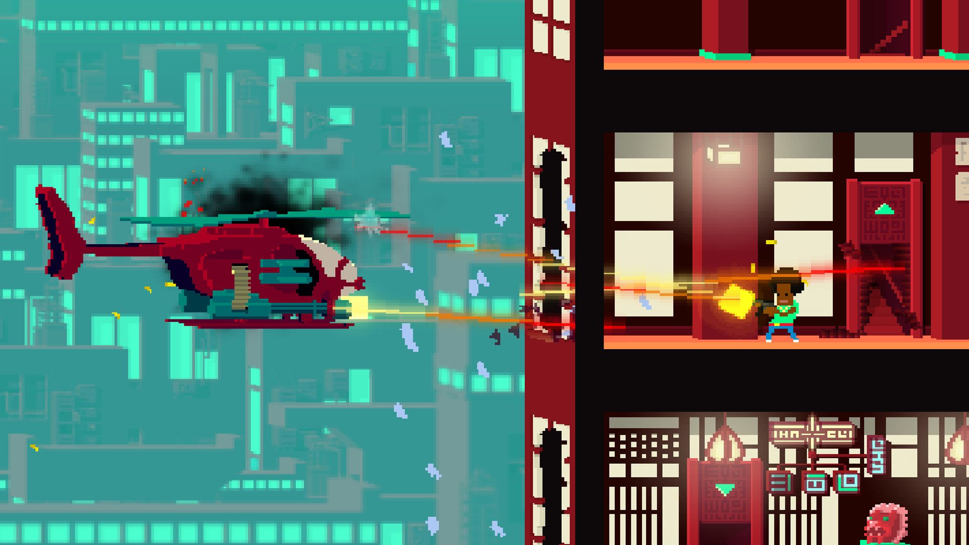 NOT A HERO screenshot 1