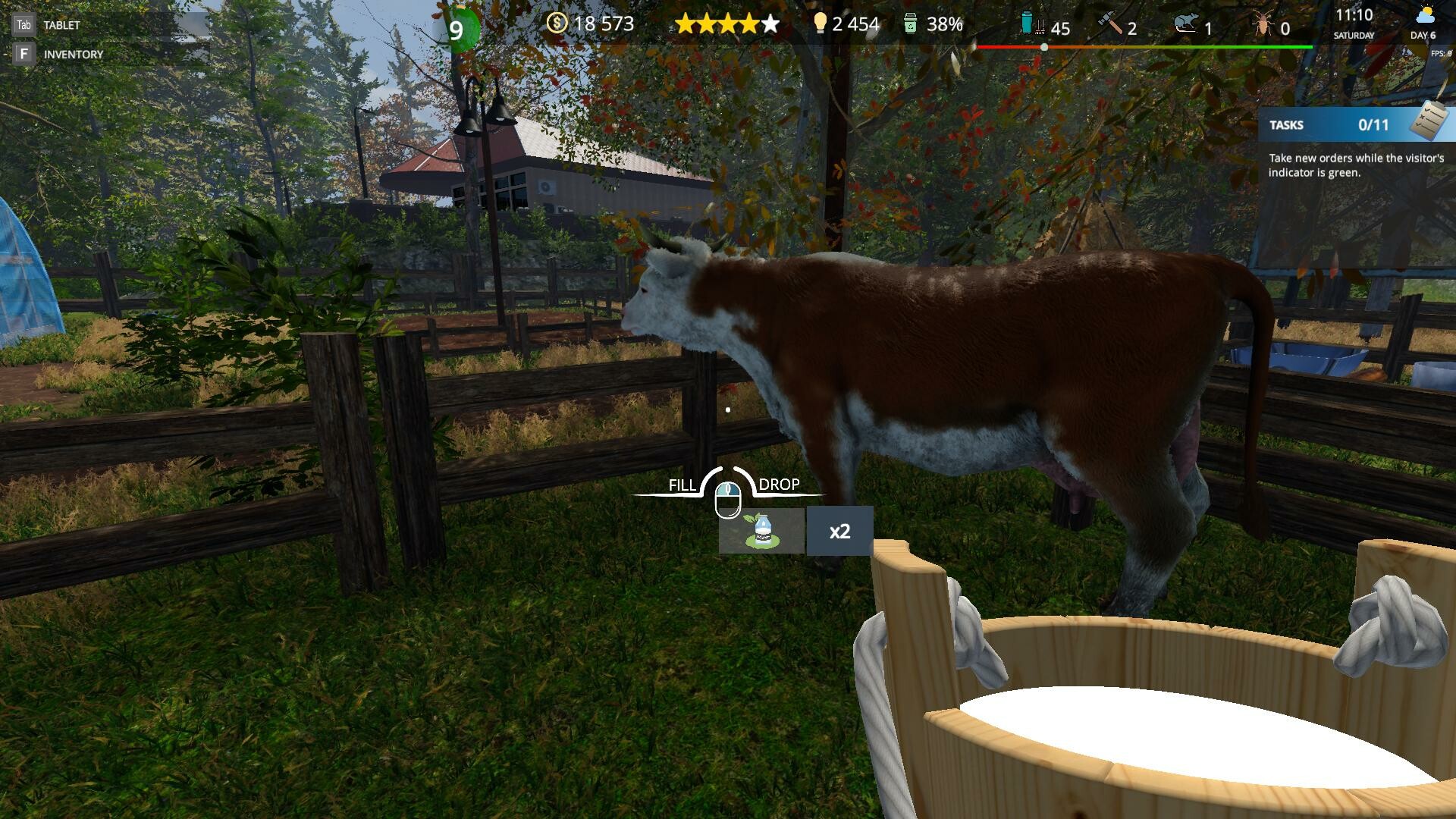 Cafe Owner Simulator - Farm DLC screenshot 7