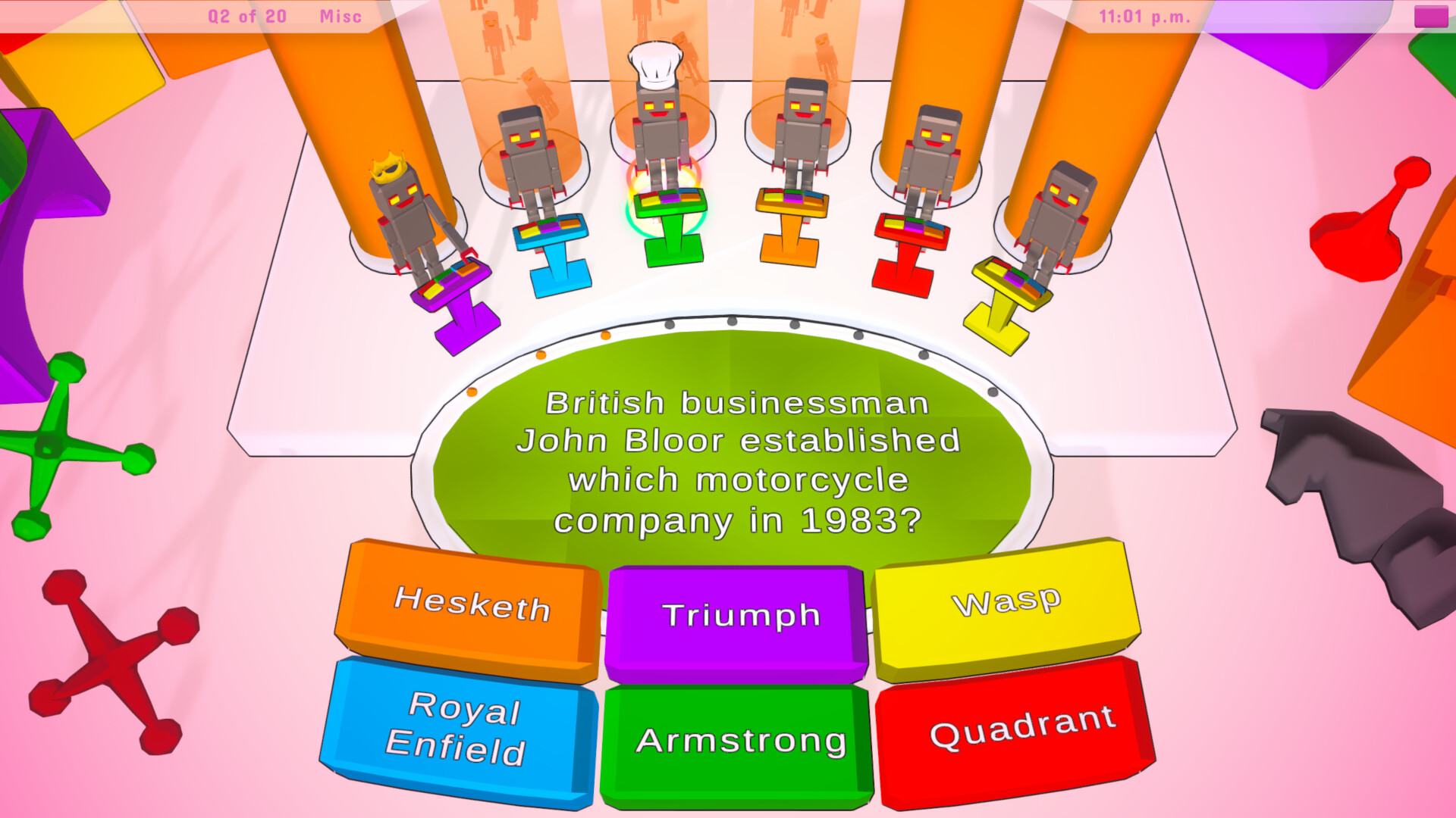 Robot Trivia Funtime screenshot 4