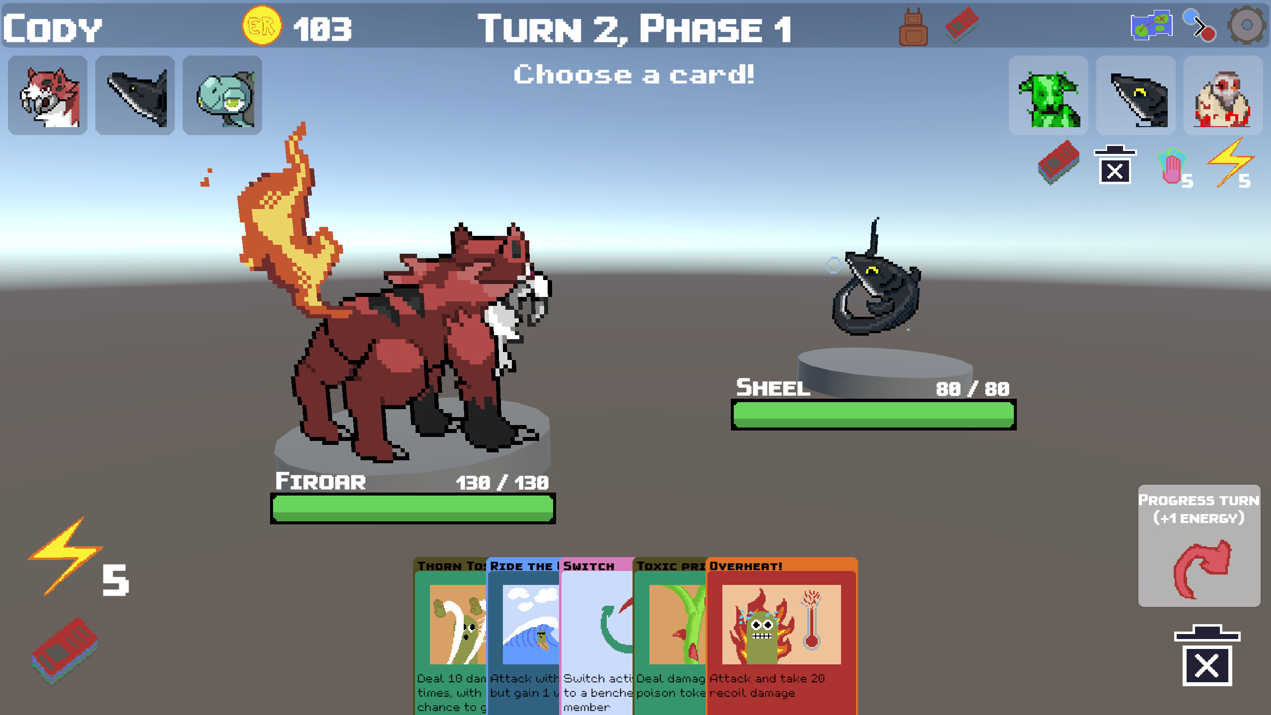 Cards and Creatures screenshot 1