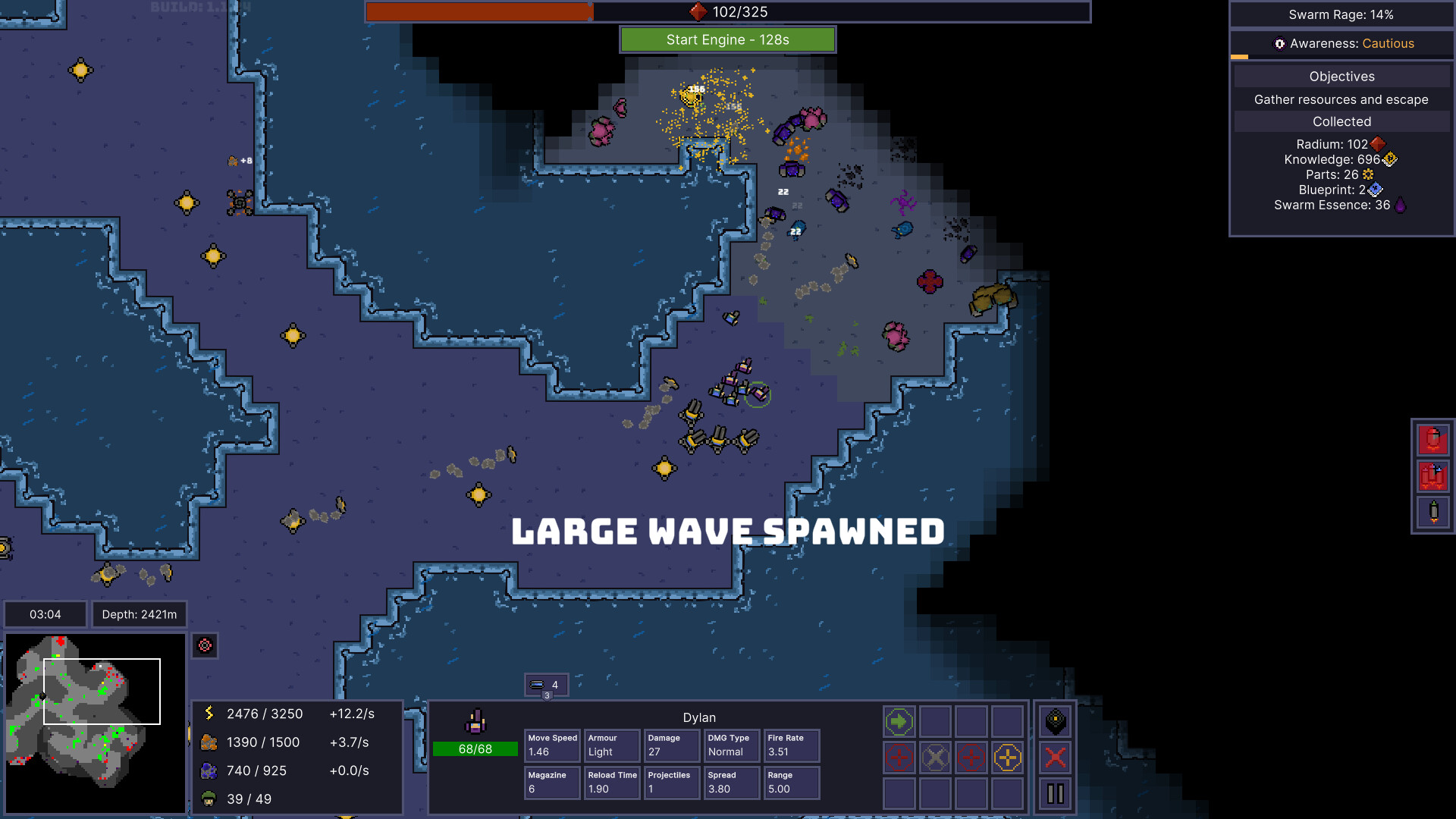 Deep Among the Swarm screenshot 9