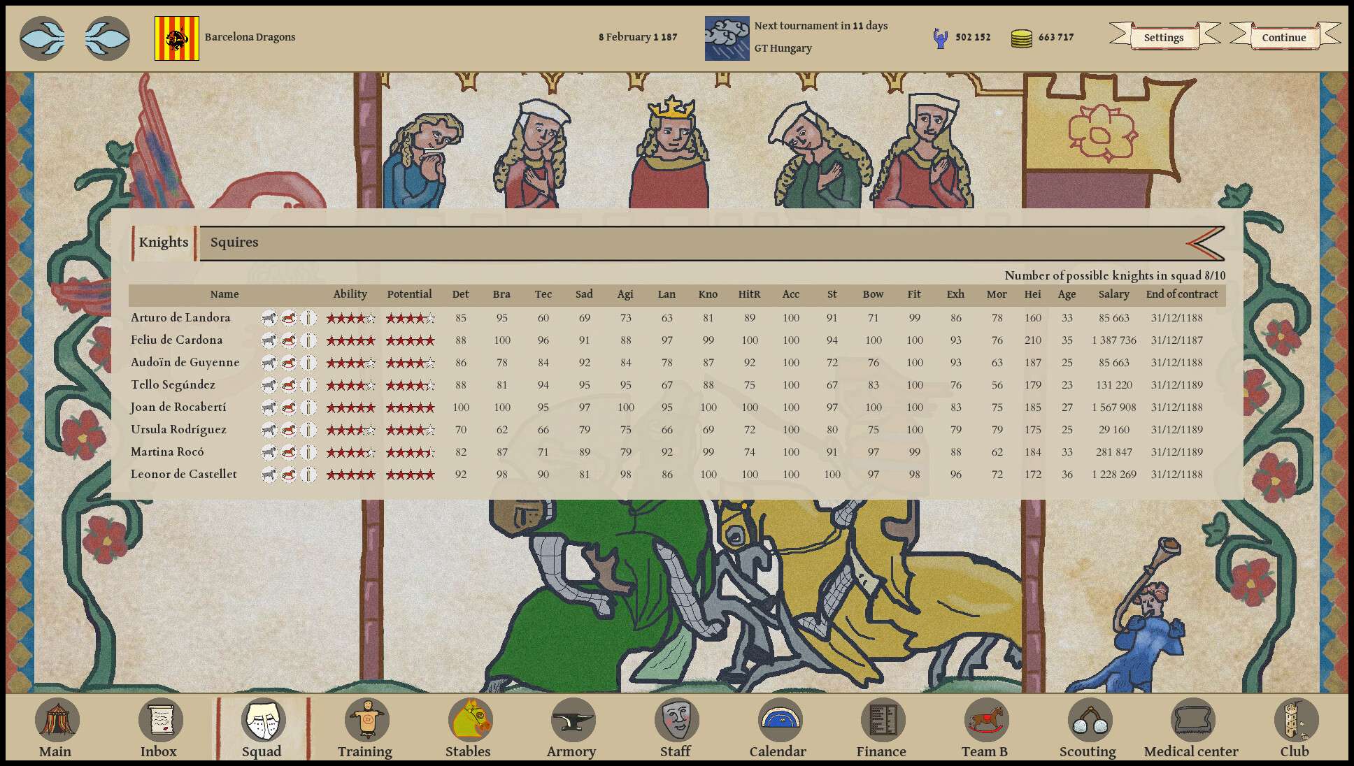 Jousting Manager screenshot 11