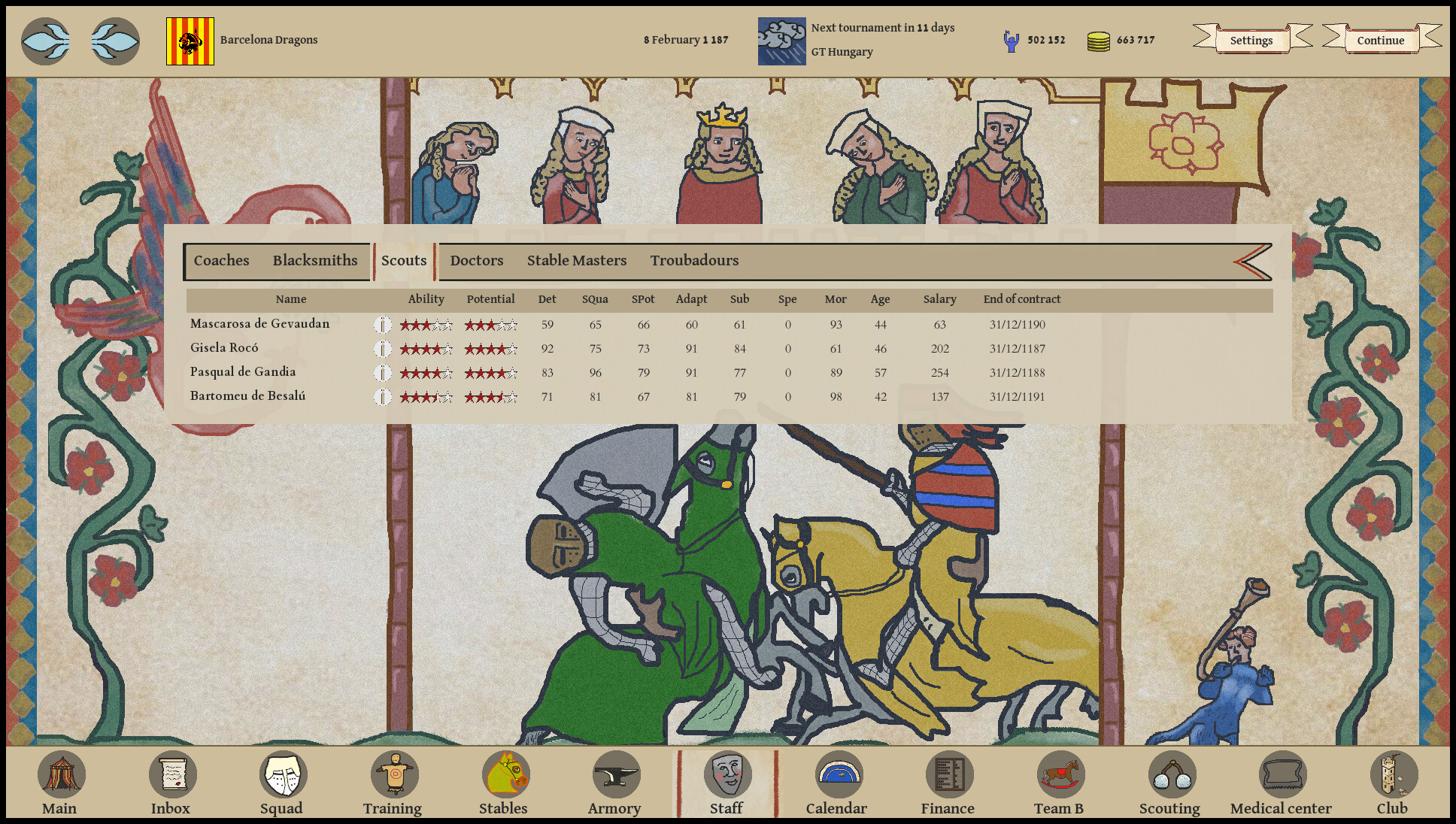 Jousting Manager screenshot 12