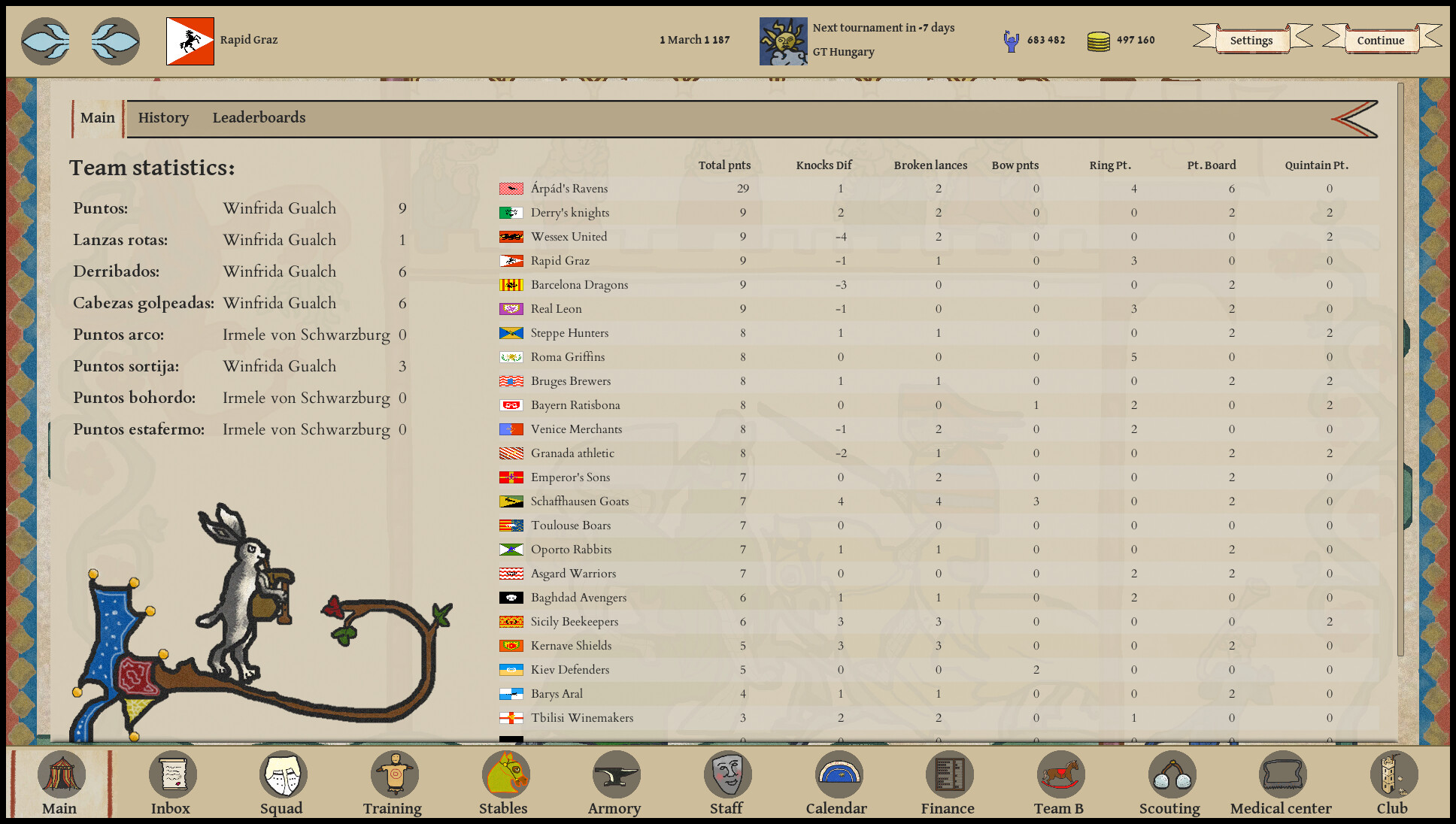Jousting Manager screenshot 6