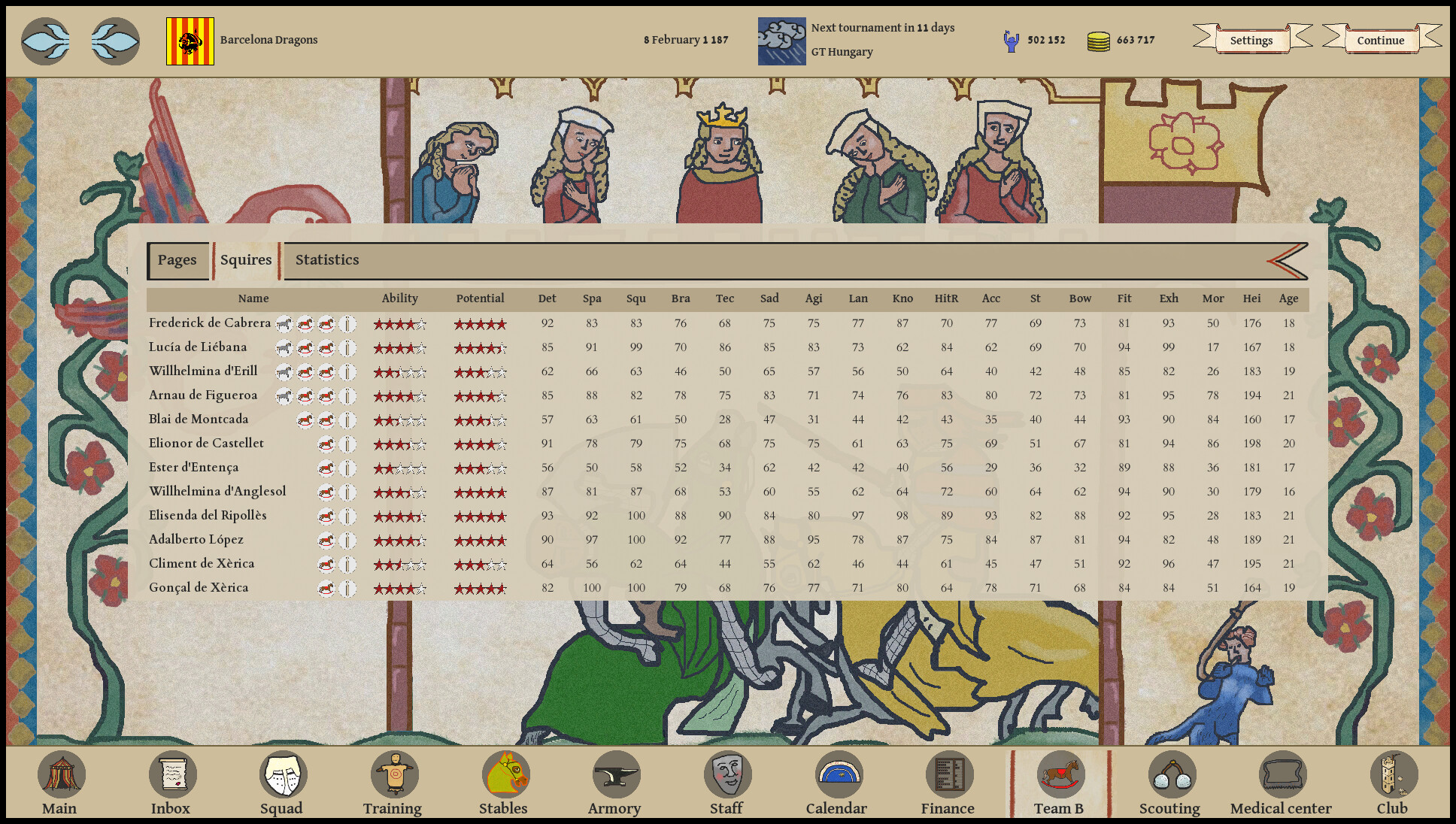 Jousting Manager screenshot 13