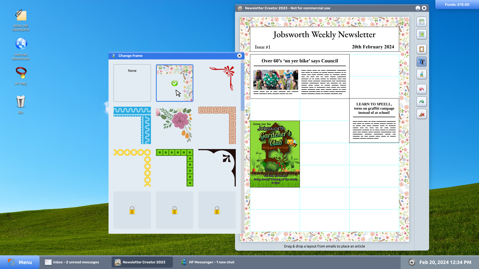 Jobsworth Weekly screenshot 3