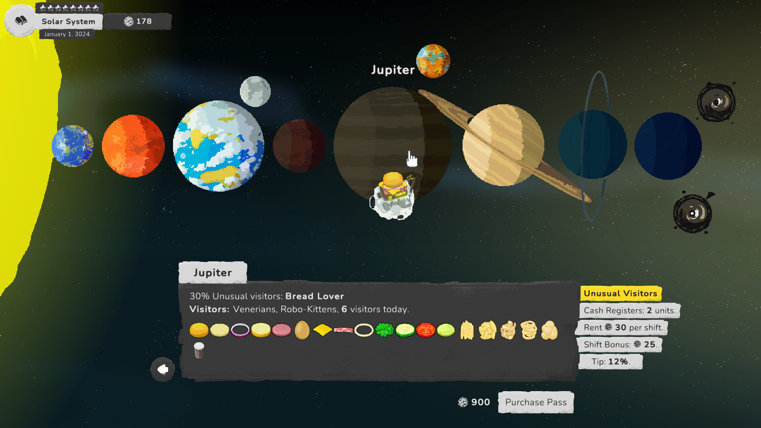 Galaxy Burger screenshot 5
