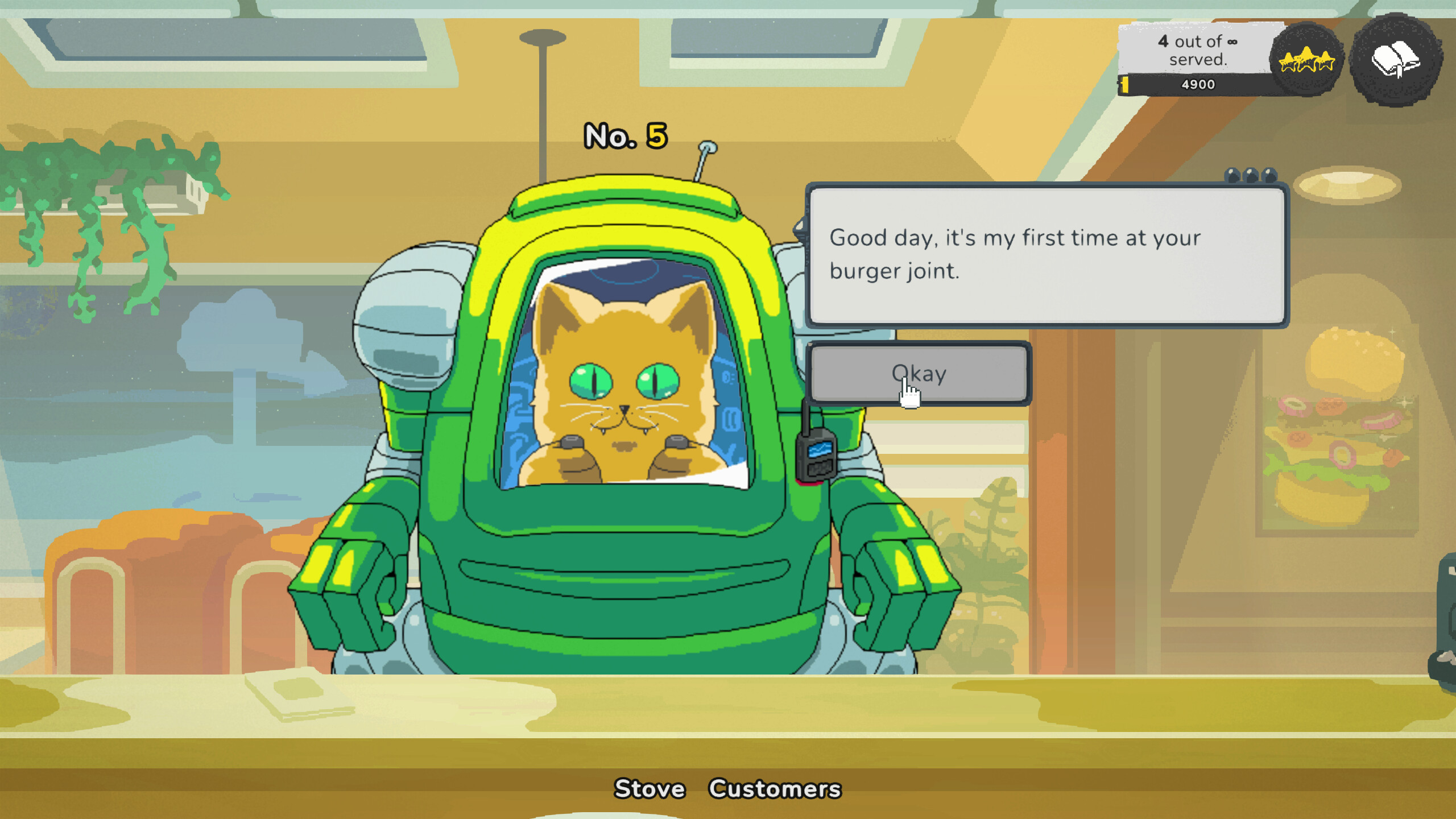 Galaxy Burger screenshot 2