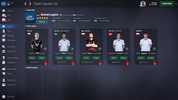 Esports Manager 2026 screenshot