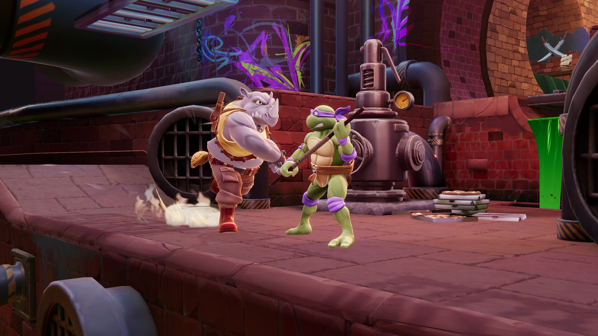 Nickelodeon All-Star Brawl 2 Rocksteady Brawl Pack screenshot 1