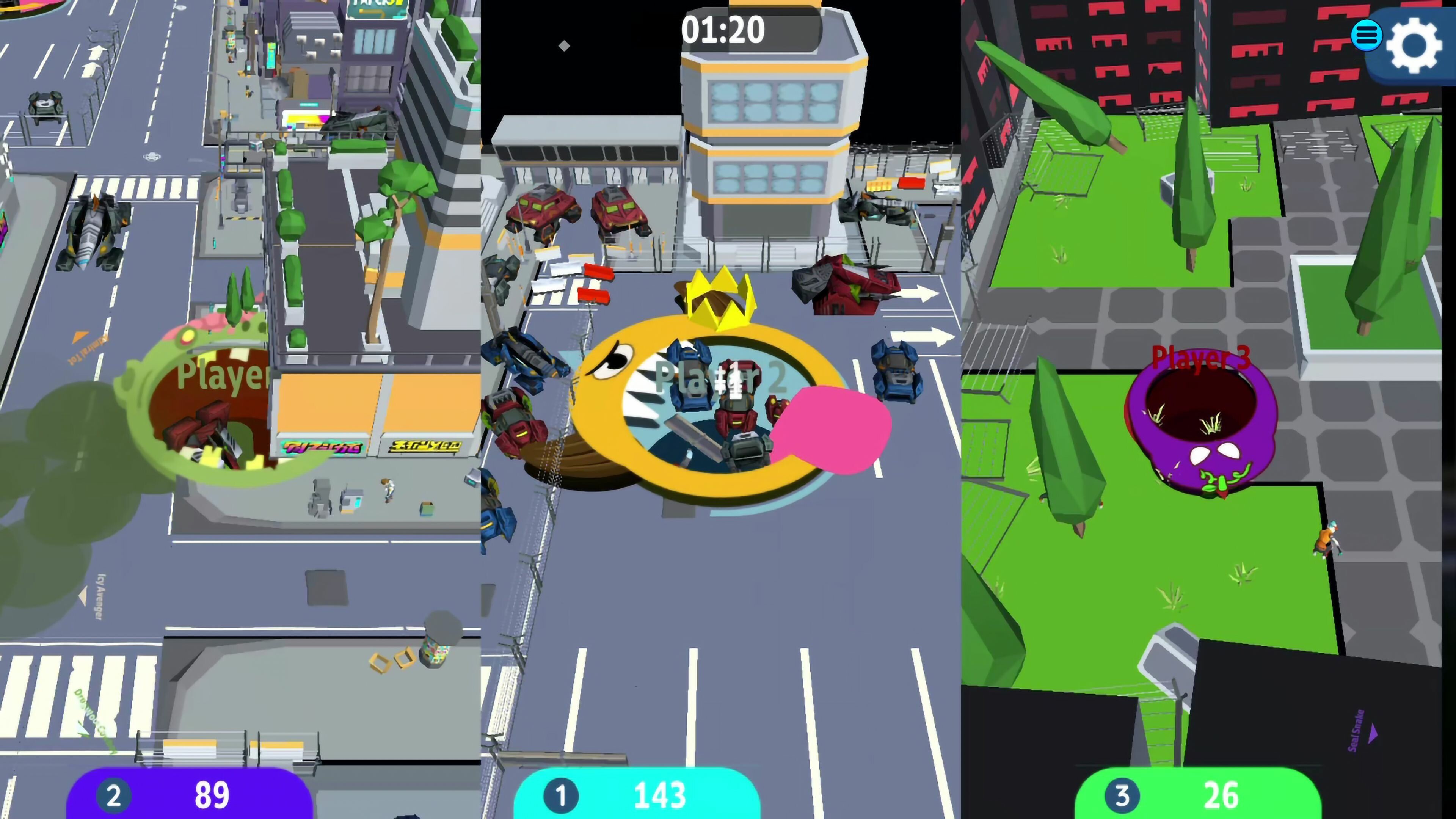 Hole io: Freaks DLC screenshot 2
