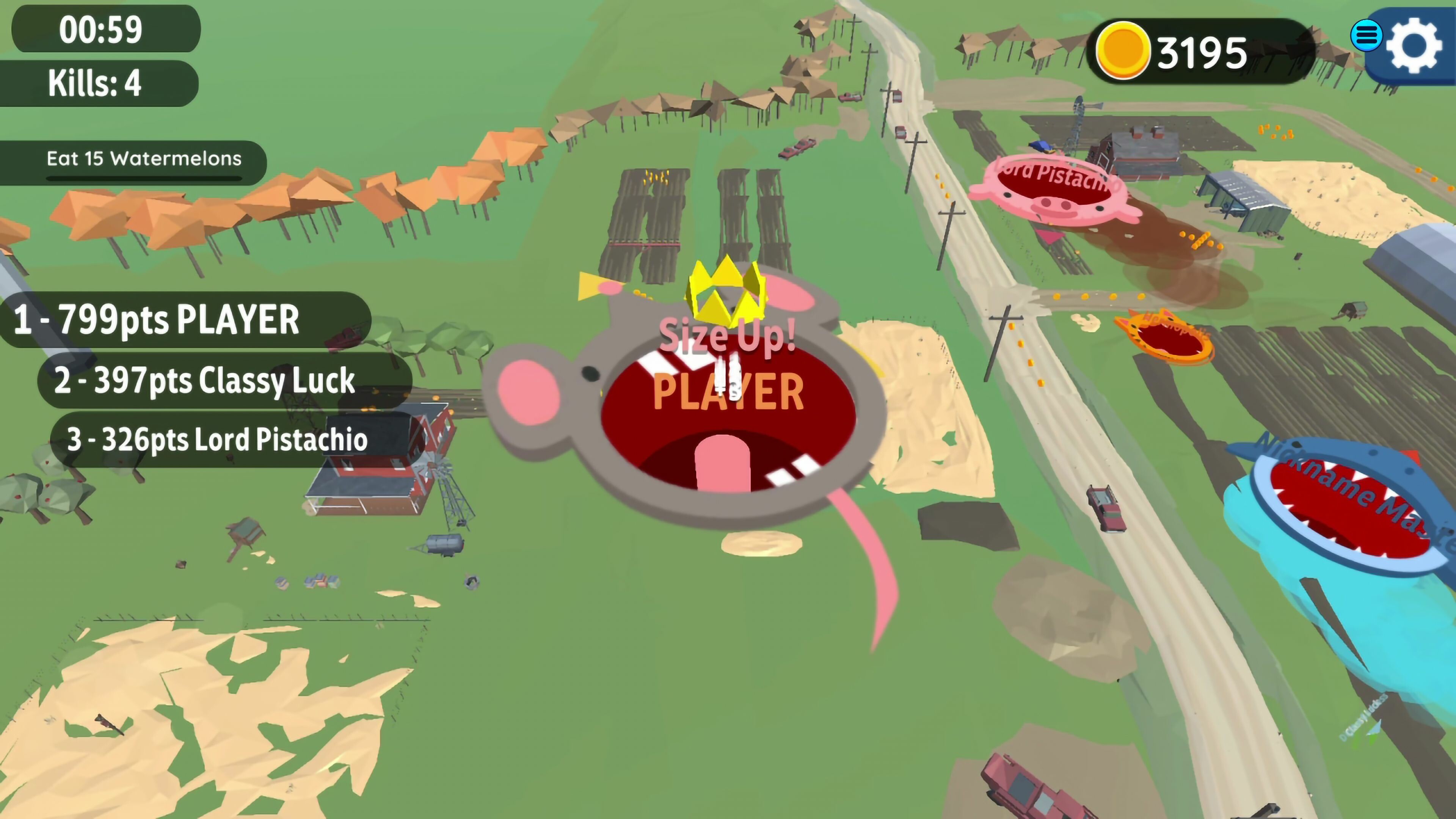 Hole io: Animals DLC screenshot 3