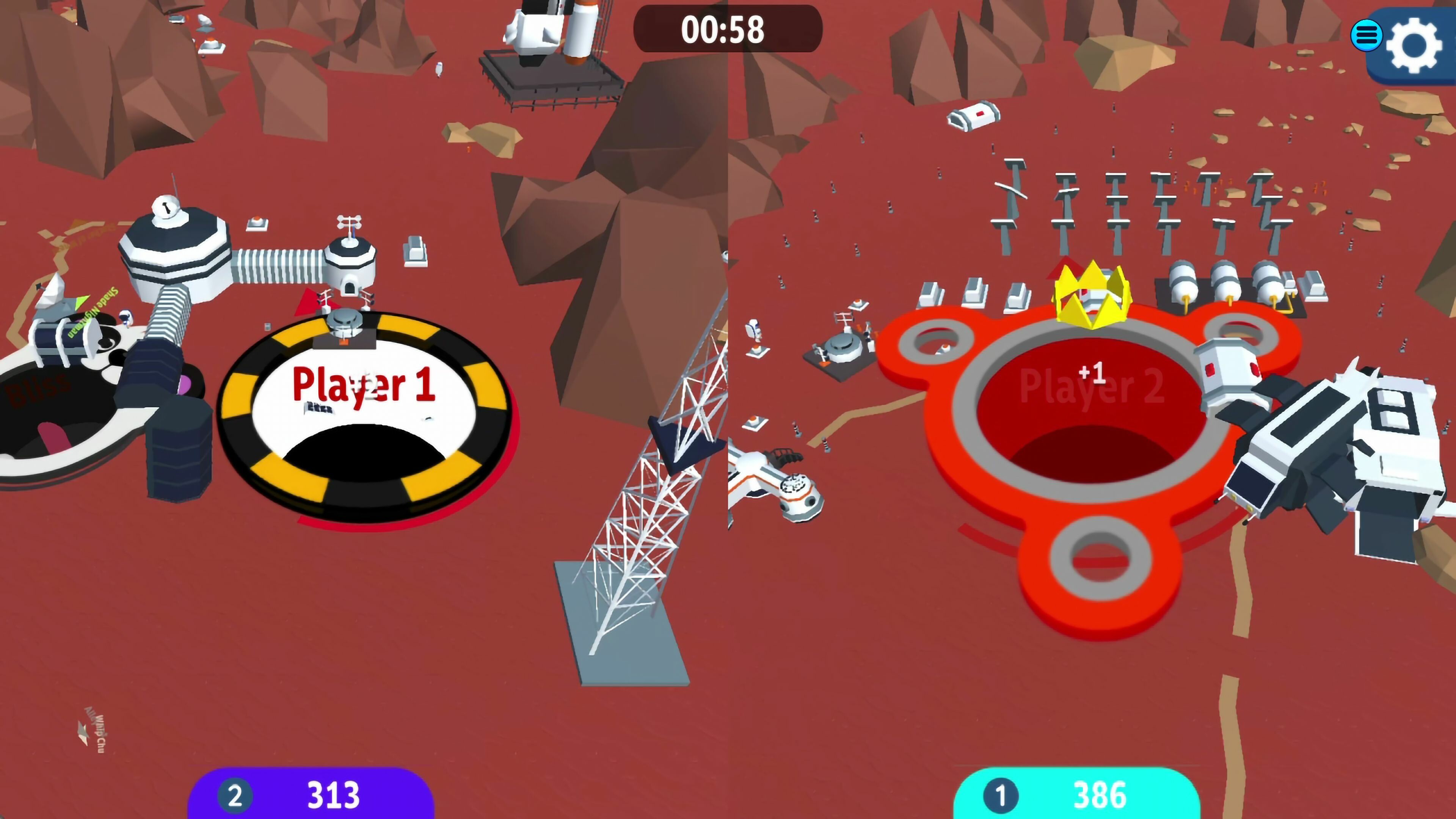 Hole io: Red Planet DLC screenshot 5