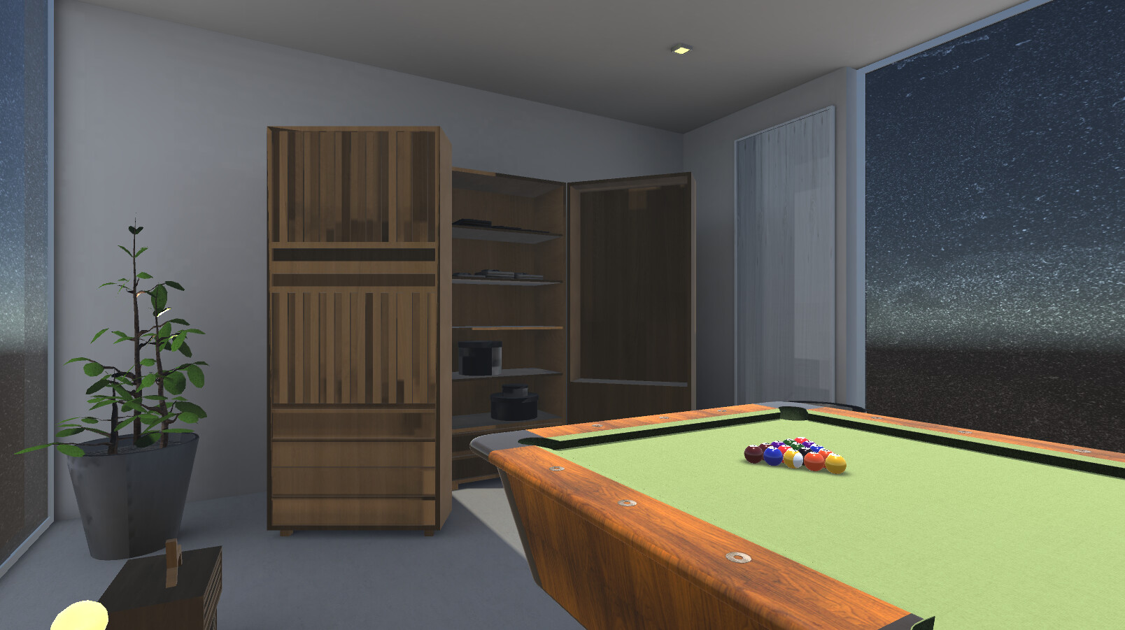 Pocketing the ball screenshot 1