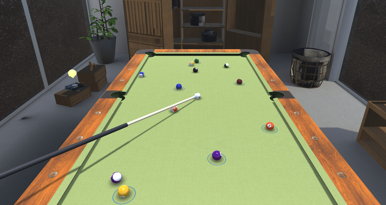 Pocketing the ball screenshot 3