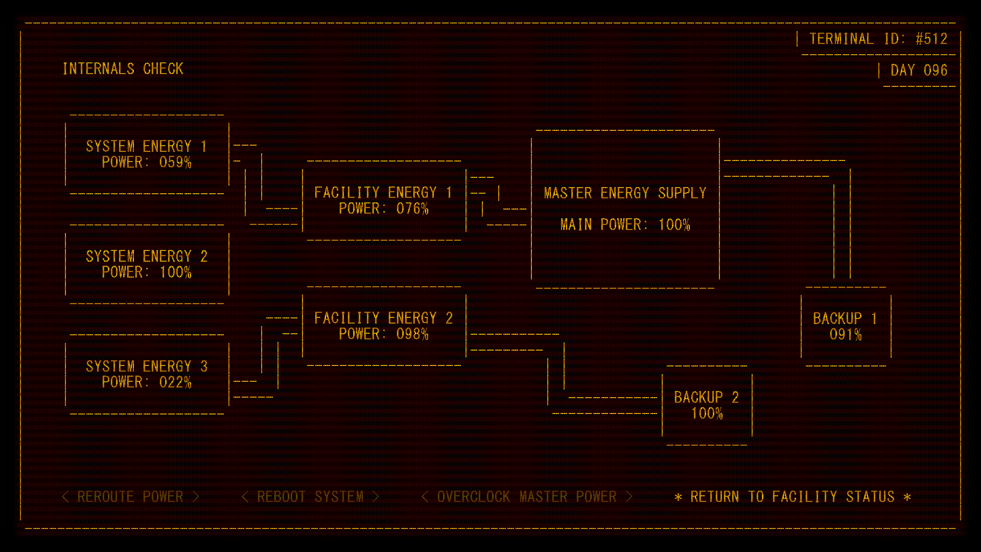 Second Thoughts: Terminal screenshot 6