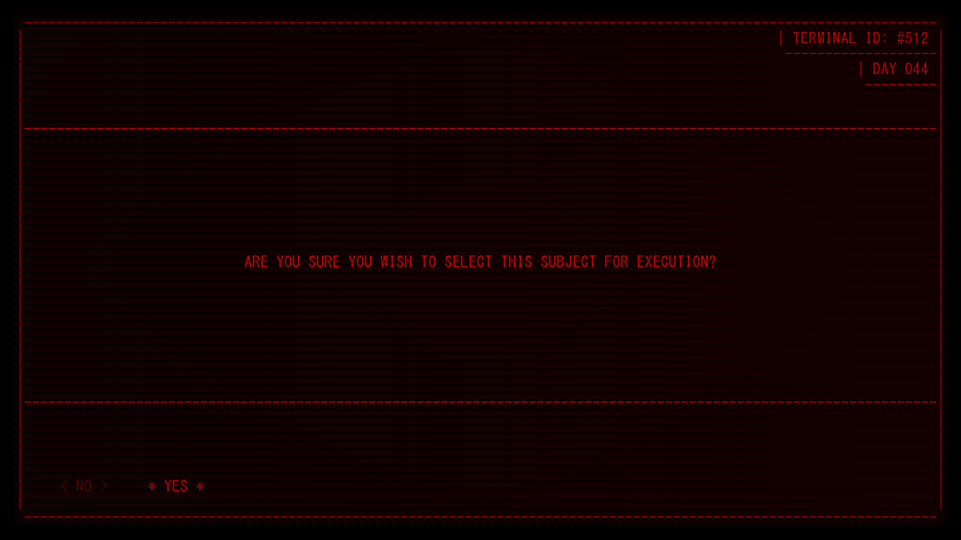Second Thoughts: Terminal screenshot 4