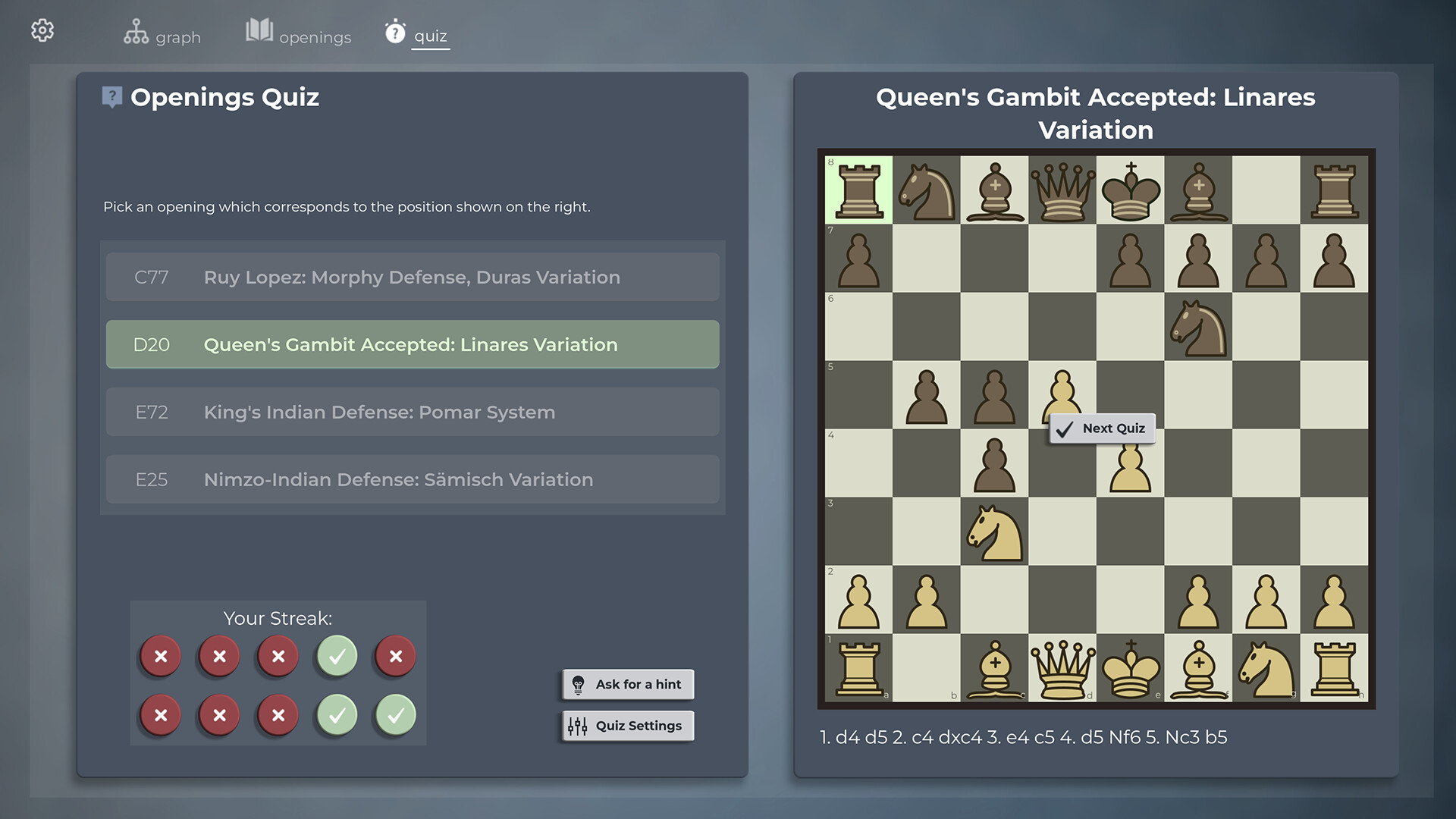 Chess Opening Repertoire Builder screenshot 2