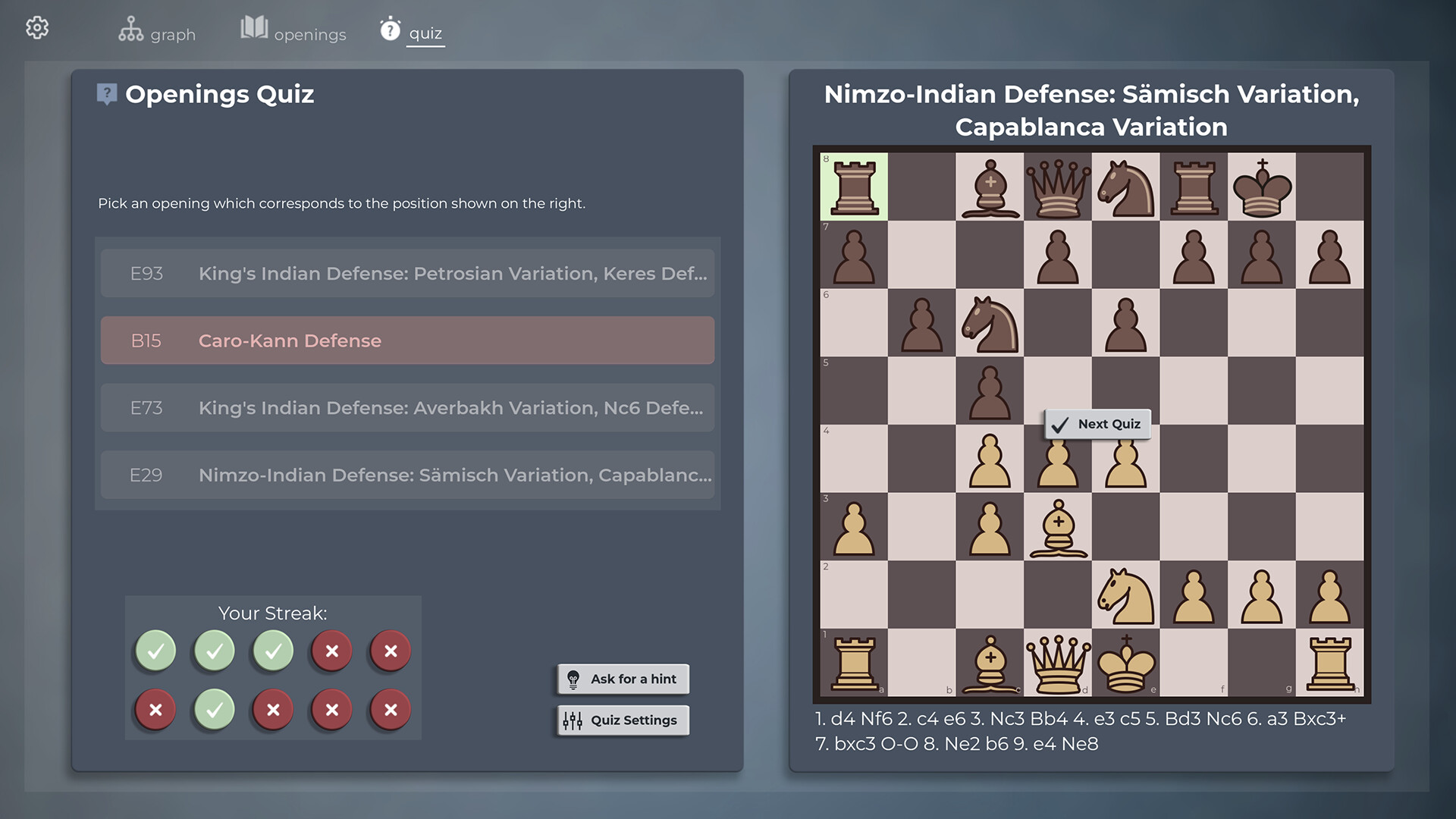 Chess Opening Repertoire Builder screenshot 5