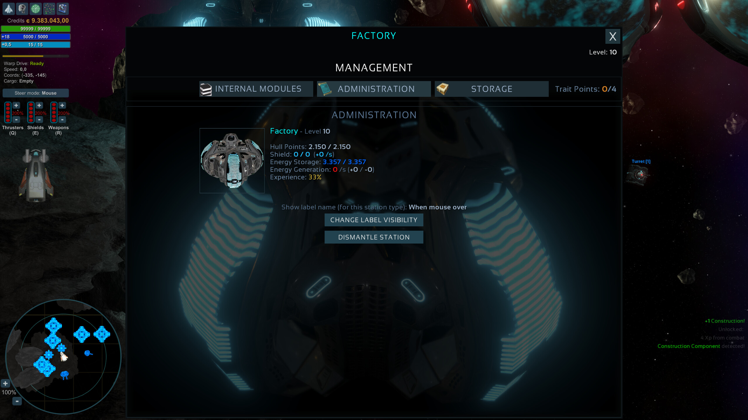 Star Valor - Base Building screenshot 4