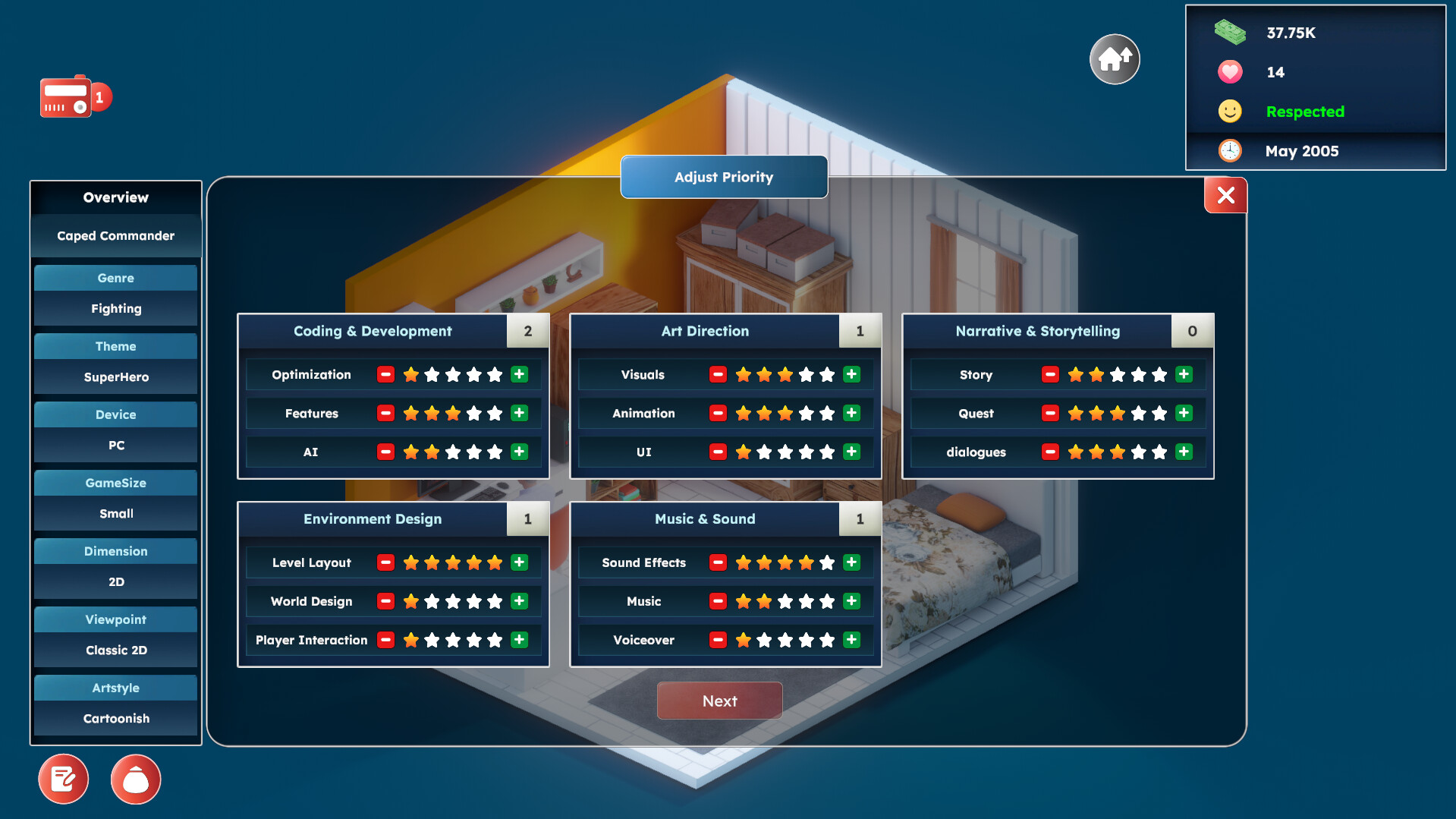 Game Builder Tycoon screenshot 2