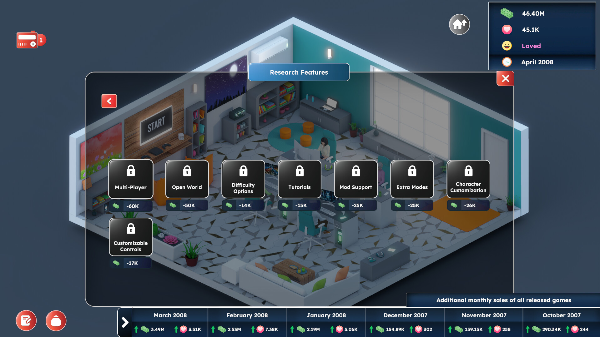 游戏开发者大亨-Game Builder Tycoon-游戏截图-好玩客