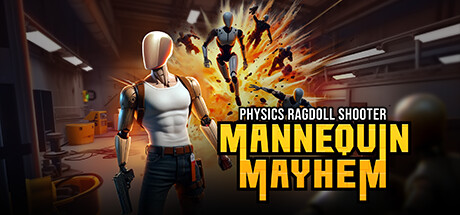 Mannequin Mayhem - Physics Ragdoll Shooter — Steam header