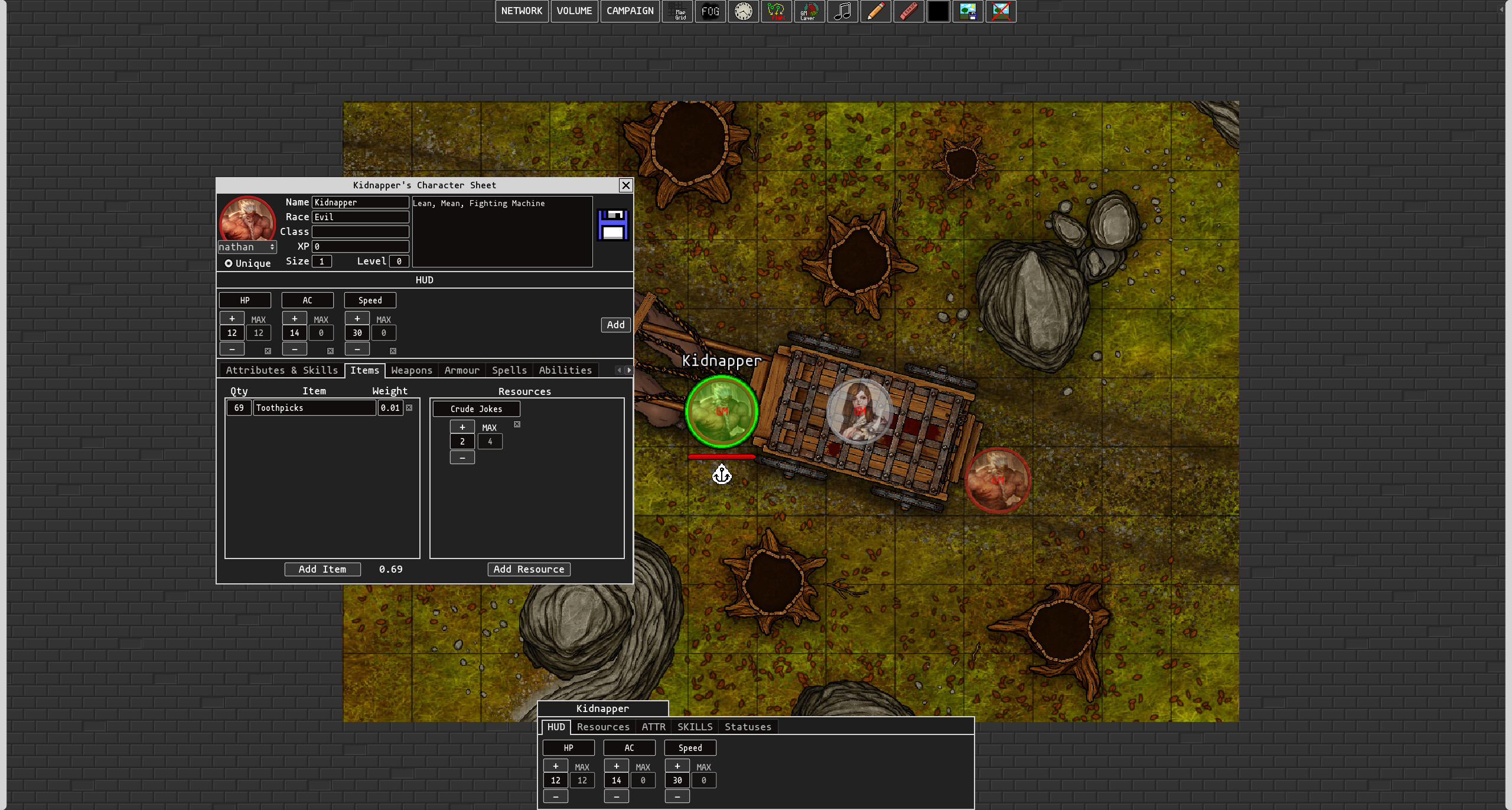 Gothic Virtual Tabletop screenshot 3