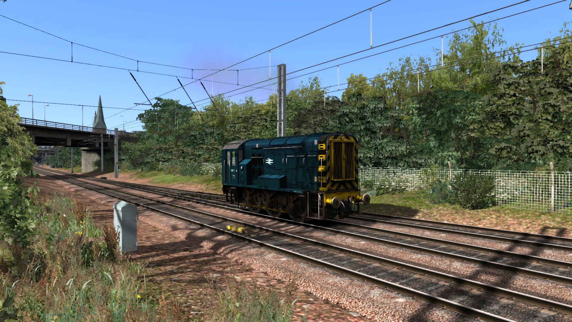 BR Blue Class 08 Add-on Livery screenshot 6