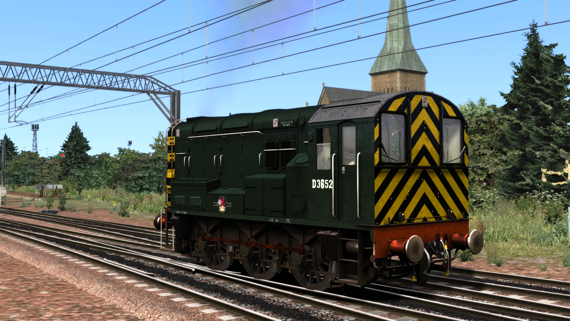 BR Green Class 08 Add-on Livery screenshot 10
